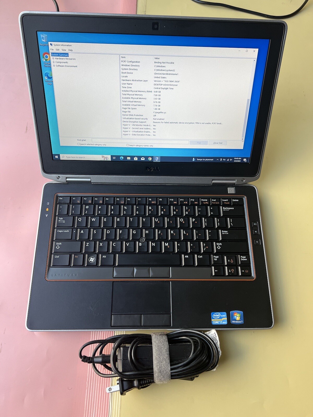 Dell Latitude E6320 13.3″ Core i7-2620M 2.70GHz 8GB RAM 500GB HDD HDMI WEBCAM