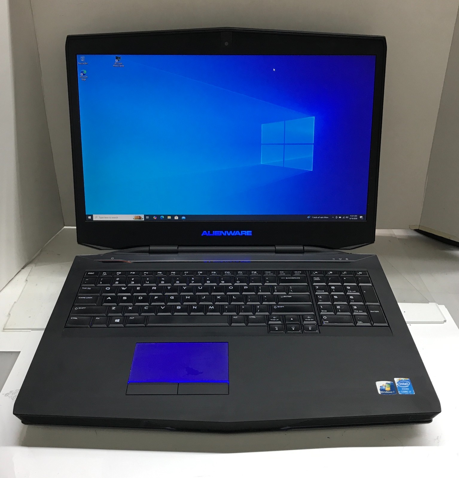 DELL ALIENWARE 17 i7-4700MQ@2.40GHz 16GB 250GB SSD NVMe W10P GEFORCE GTX 765M
