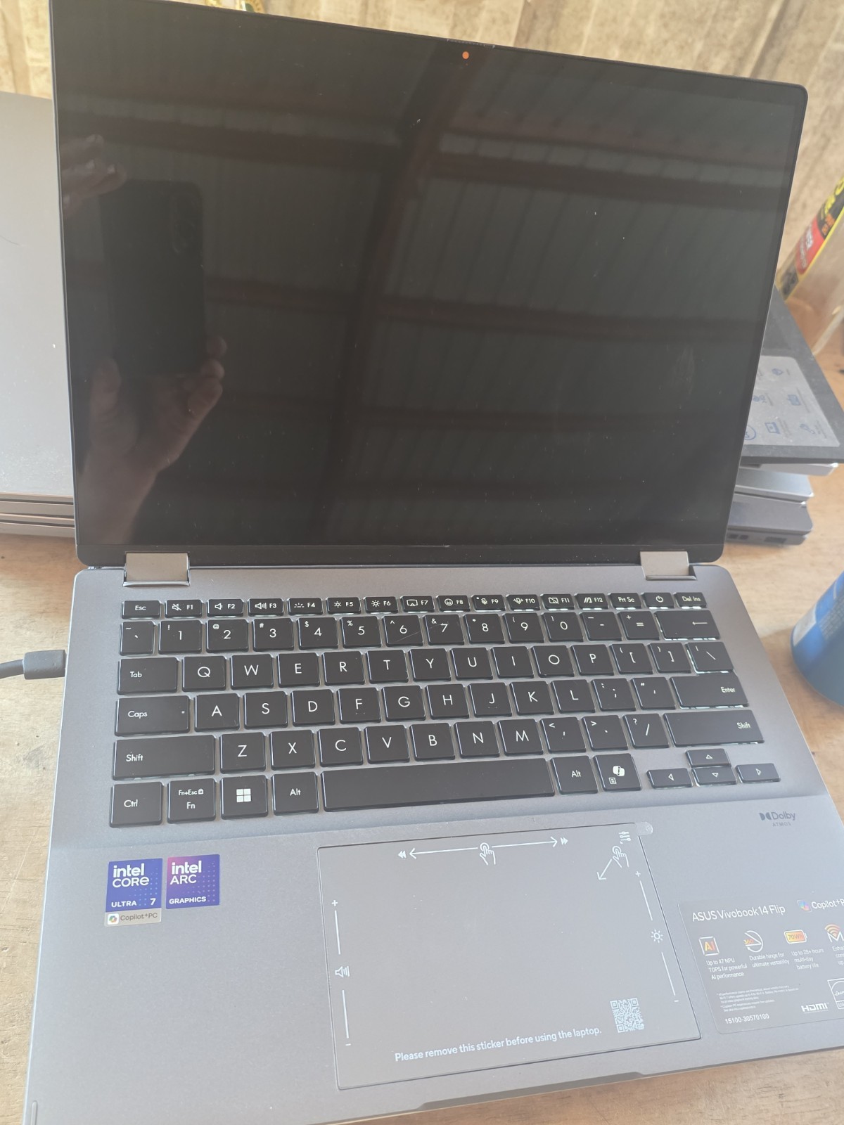 Asus Vivobook 14 Flip Core Ultra 7 256V 2.2GHz 16GB 14″ TP3407SA 2514 Lcd