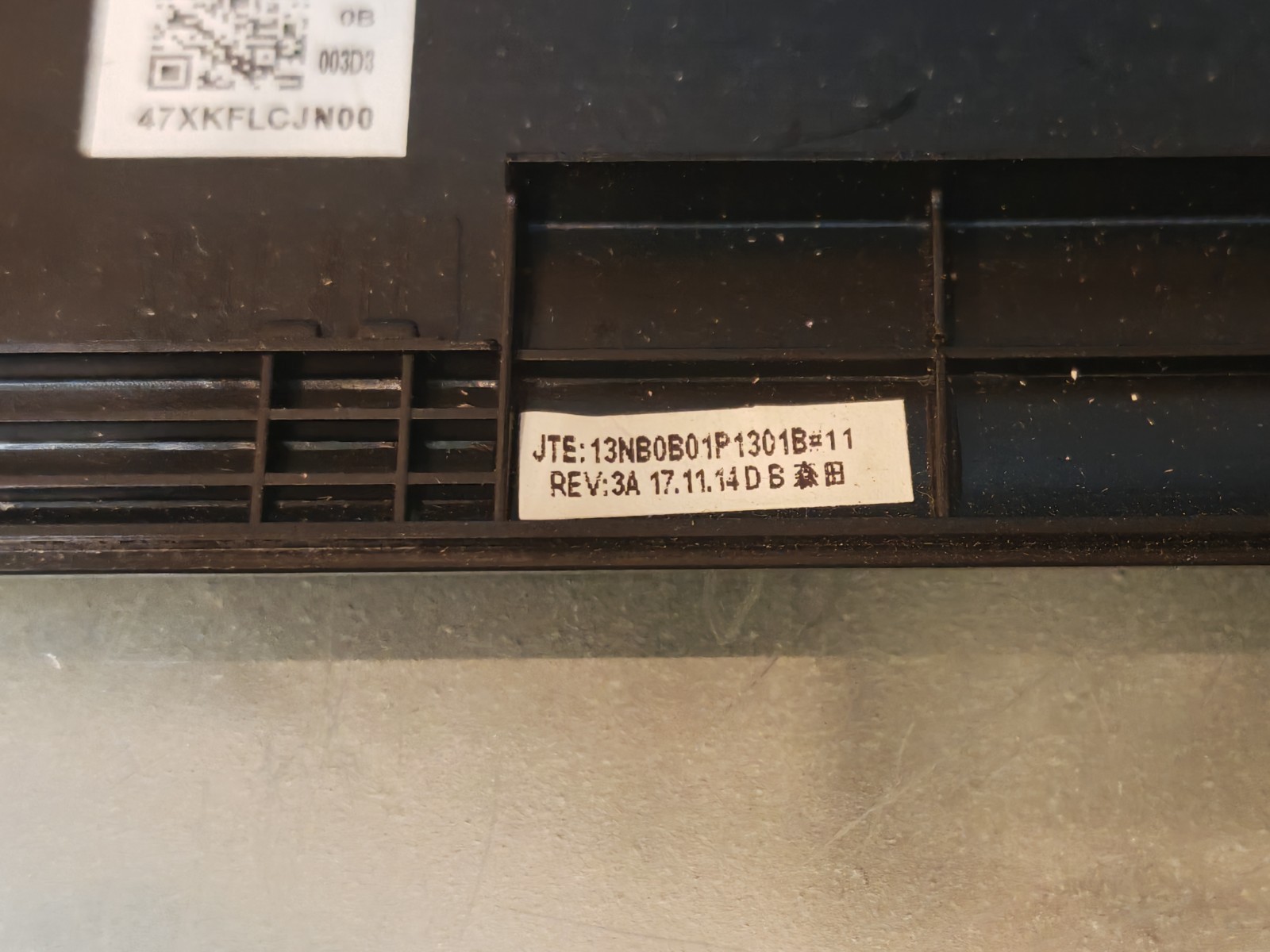 X541 R541 F541 K541 X540 BODY DISPLAY COVER LCD 13NB0B01P1301 47XKALCJN00