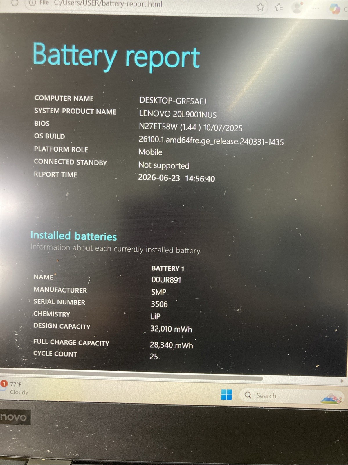 Lenovo ThinkPad T580 256GB SSD, Intel Core i5-8250U, 1.60GHz, 8GB Win 11 Pro