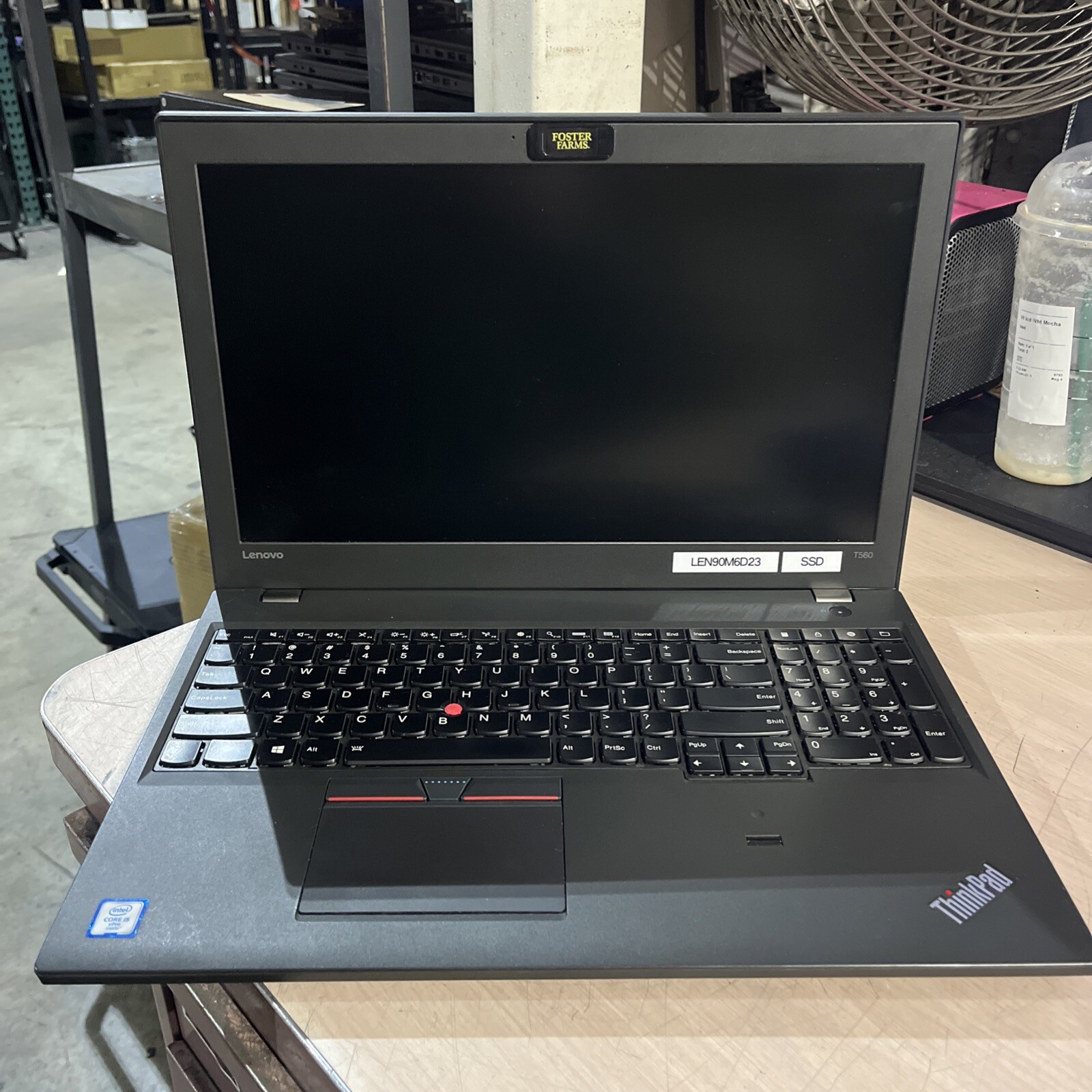 LENOVO THINKPAD T560 INTEL CORE I5-6300U 2.40GHZ 4GB RAM NO HD ;