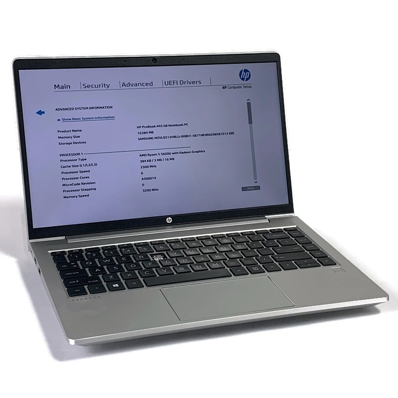 HP ProBook 445 G8 14″ Laptop Ryzen 5 5600U 2.3GHz 16GB 512GB NVMe SSD – Win11