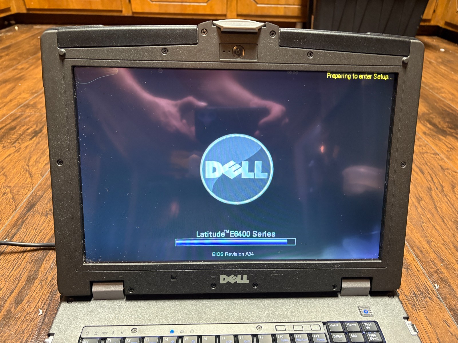 Dell Latitude E6400 XFR 55T7XL1 P02G Ballistic Armor Laptop No HDD