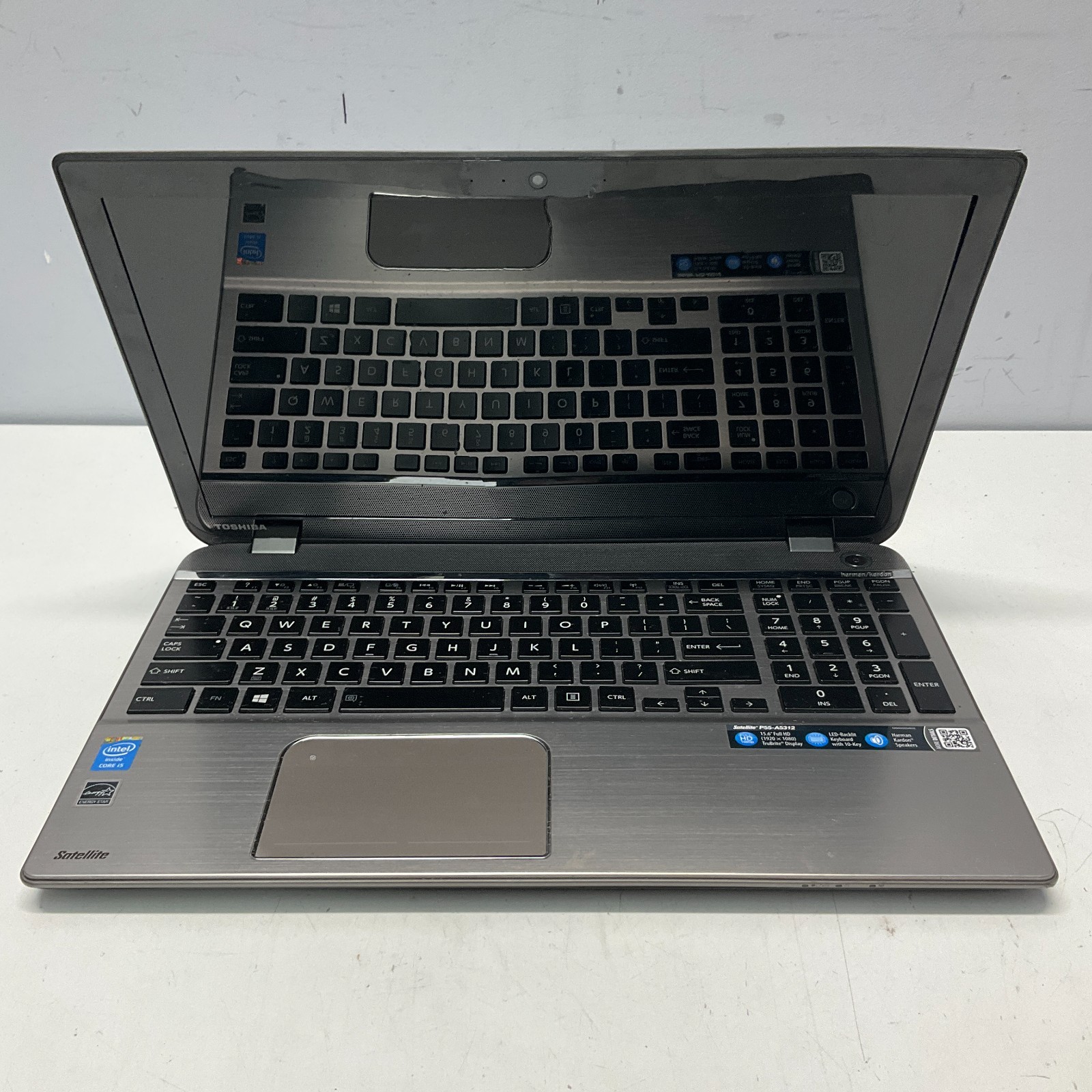 TOSHIBA SATELLITE RADIUS P55W-B5312-FOR PARTS/REPAIR- BROKEN LCD AS IS