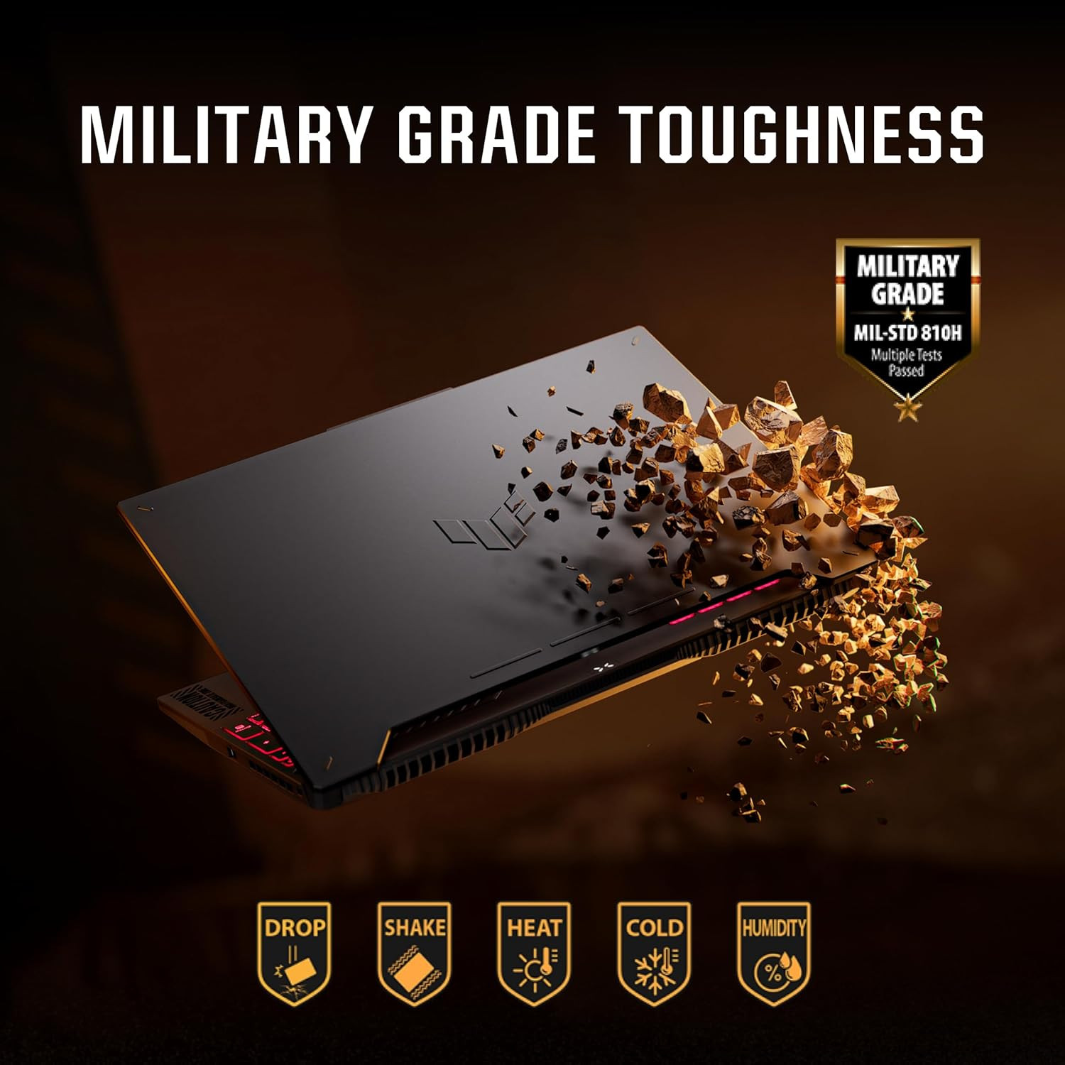 TUF Gaming A15 Gaming Laptop, 15.6” FHD 144Hz, 100% Srgb Display, Geforce RTX 40
