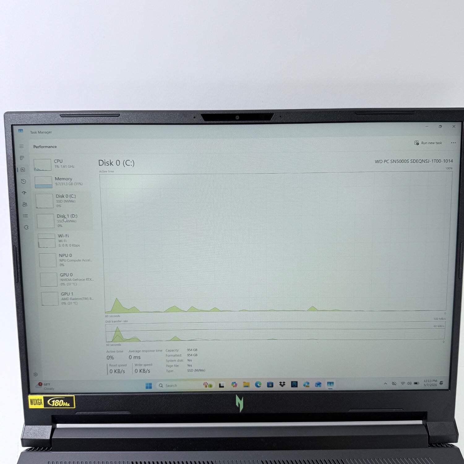 Acer Nitro V16 Ryzen AI 7 350 2.0GHz 32GB RAM 1TB SSD GeForce RTX 5060