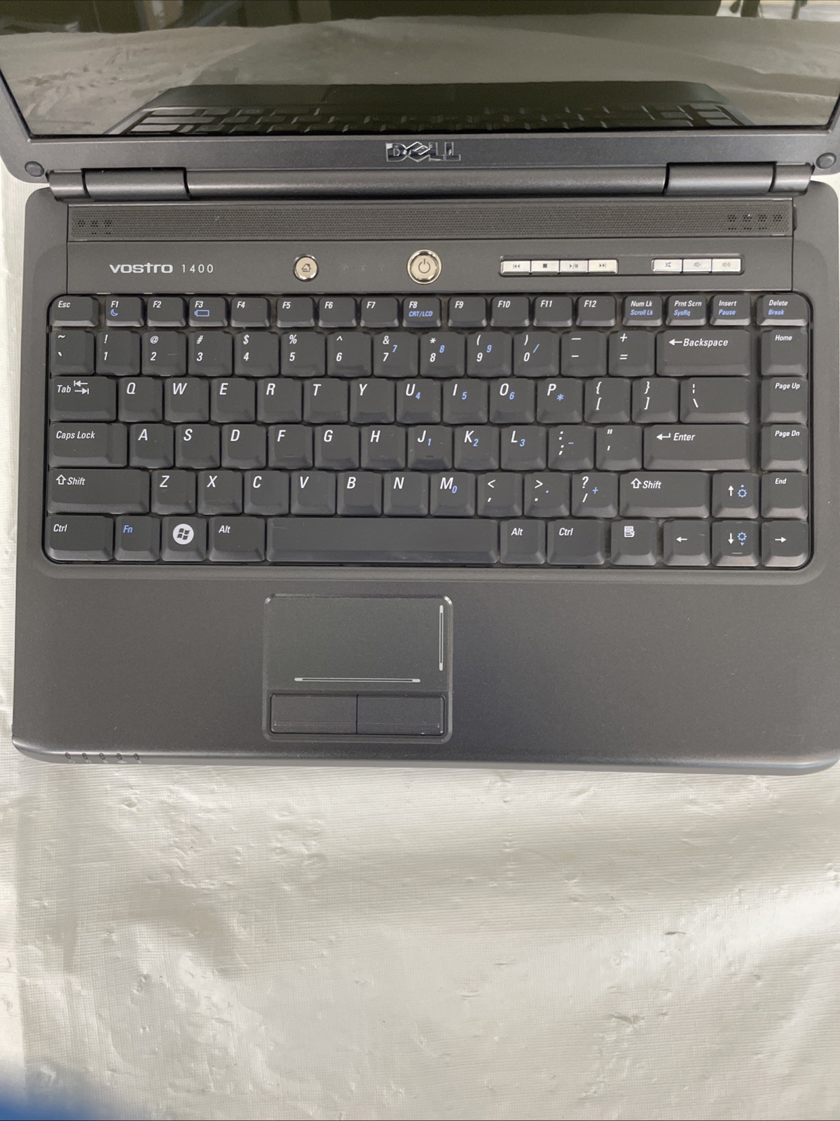 Dell Vostro 1400 Laptop | Intel Core 2 Duo T5270 1.40GHz | 4GB RAM | No HDD | BB