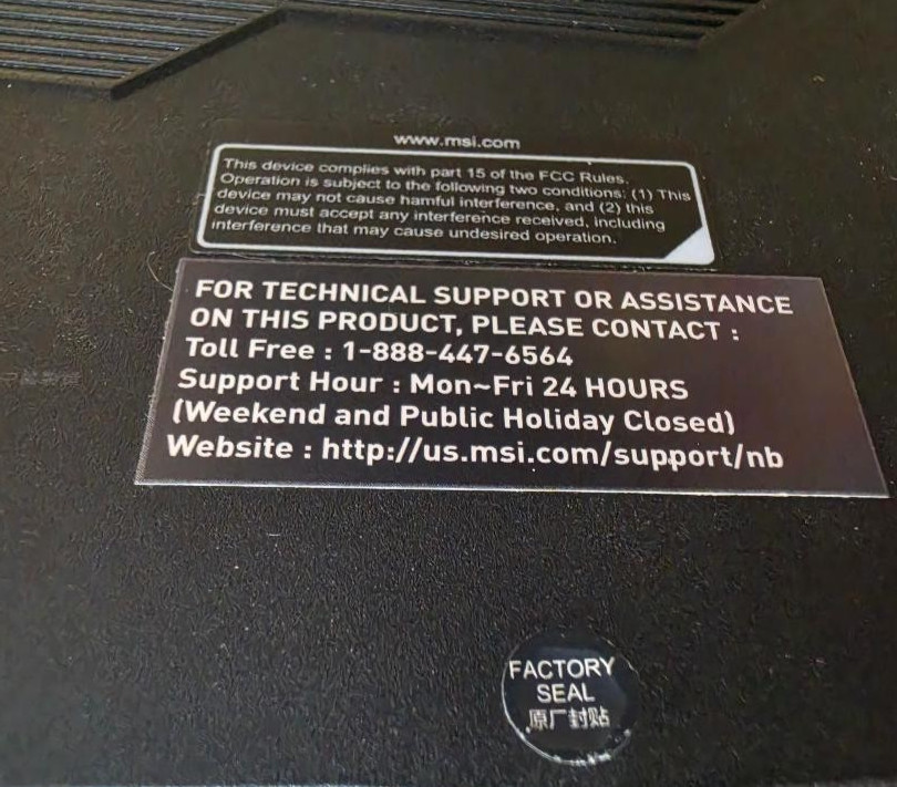 MSI Katana 15 15.6” (1TB SSD Intel Core i7-13620H 3.6GHz 16GB RAM) Gaming…
