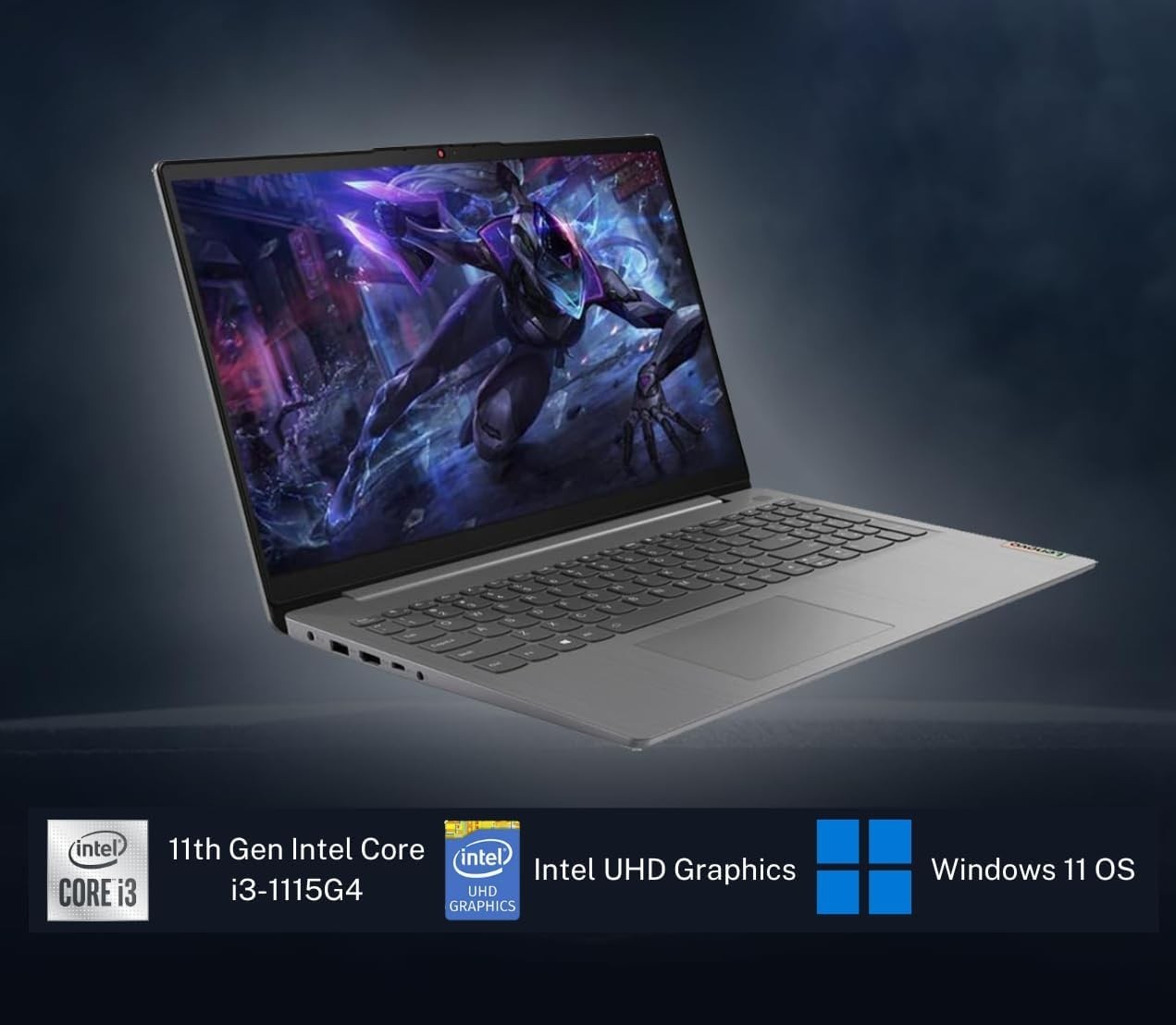 Lenovo IdeaPad 3 15.6″ FHD Touchscreen 16GB RAM 1TB SSD Intel Core i3 Grey