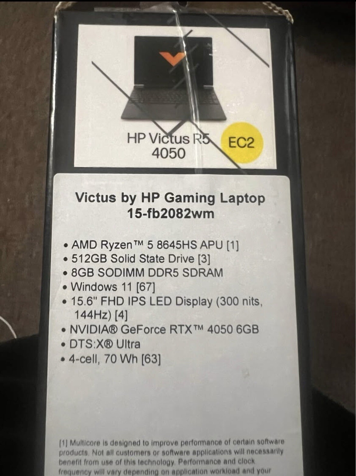 hp victus gaming laptop