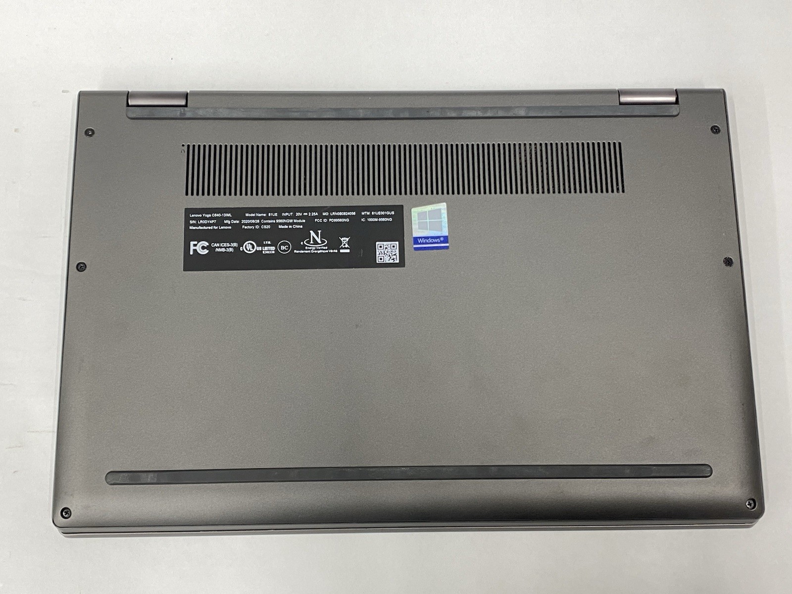 Lenovo Yoga C640 13IML Grade B Touch FHD i7-10510U 8GB 256SSD W11P