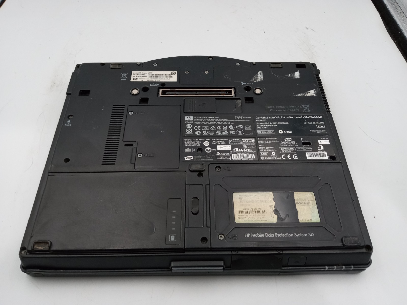 HP Compaq tc4400 12″ Laptop/Tablet Intel C2D 1GB RAM 60GB SSD WinXP -READ -RR
