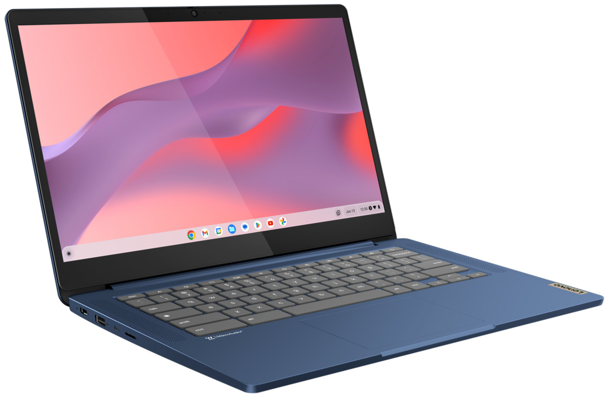 Lenovo IdeaPad Slim 3 Chromebook 14″ FHD Touch Kompanio 520 4GB 64GB eMMC Blue