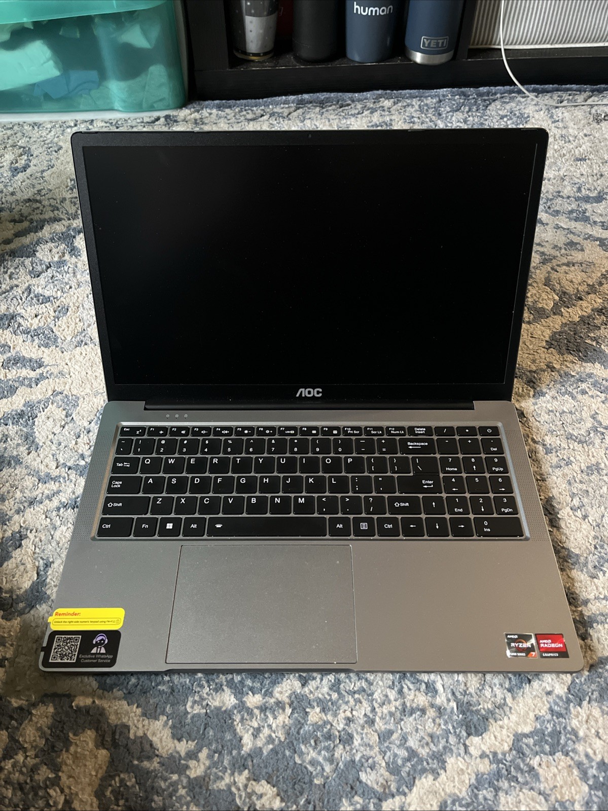 AOC AX16 PRO Laptop – Ryzen 7 5700U, 16GB RAM, 512GB SSD, 16” FHD, Win11