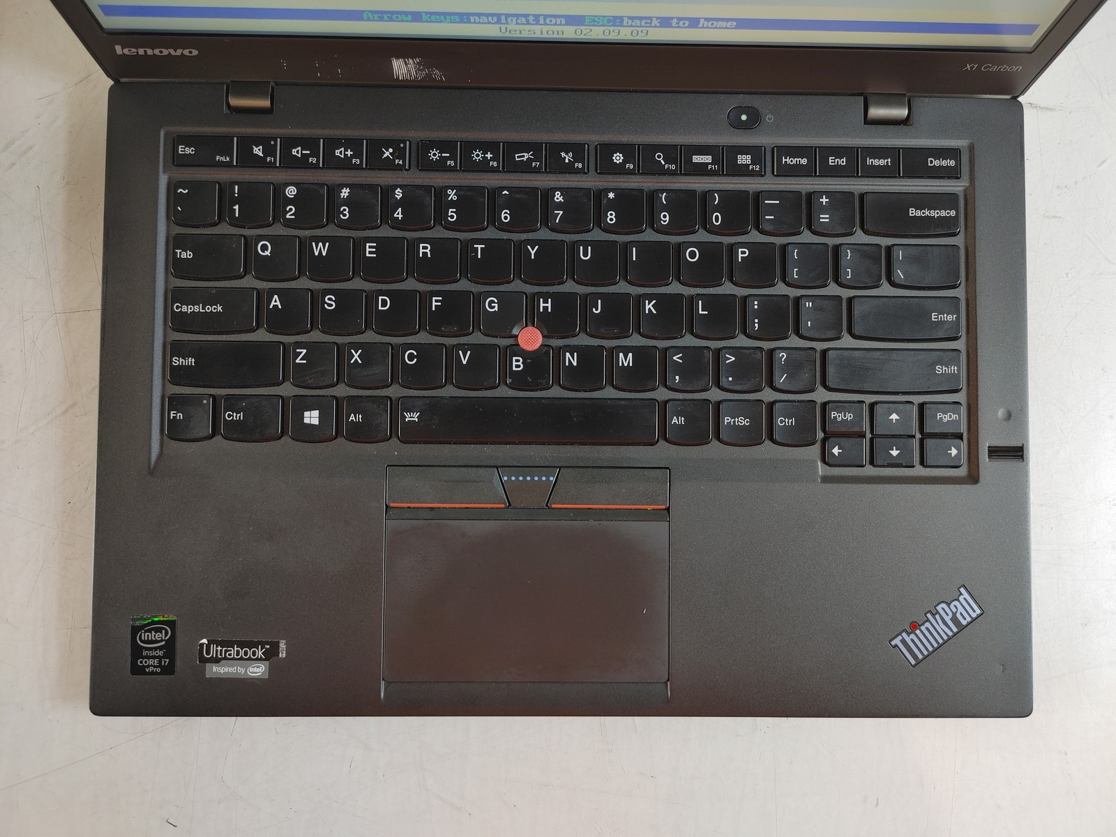 Lenovo ThinkPad X1 Carbon Core i7-5600U 2.60 GHz 8 GB DDR3 No HDD