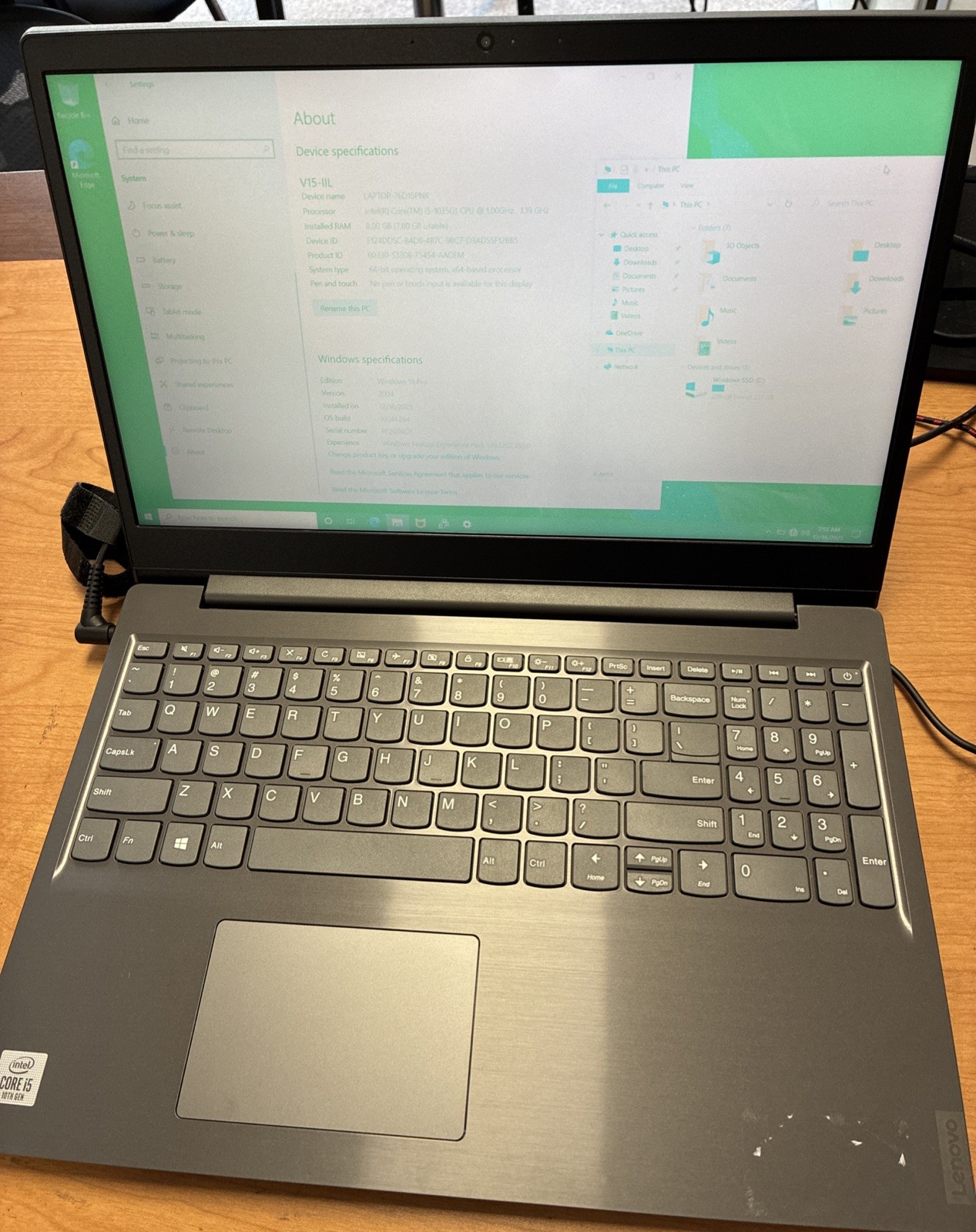 READ Lenovo V15-IIL 15.6″ Laptop Intel Core i5-1035G1 1.00GHz 8GB RAM