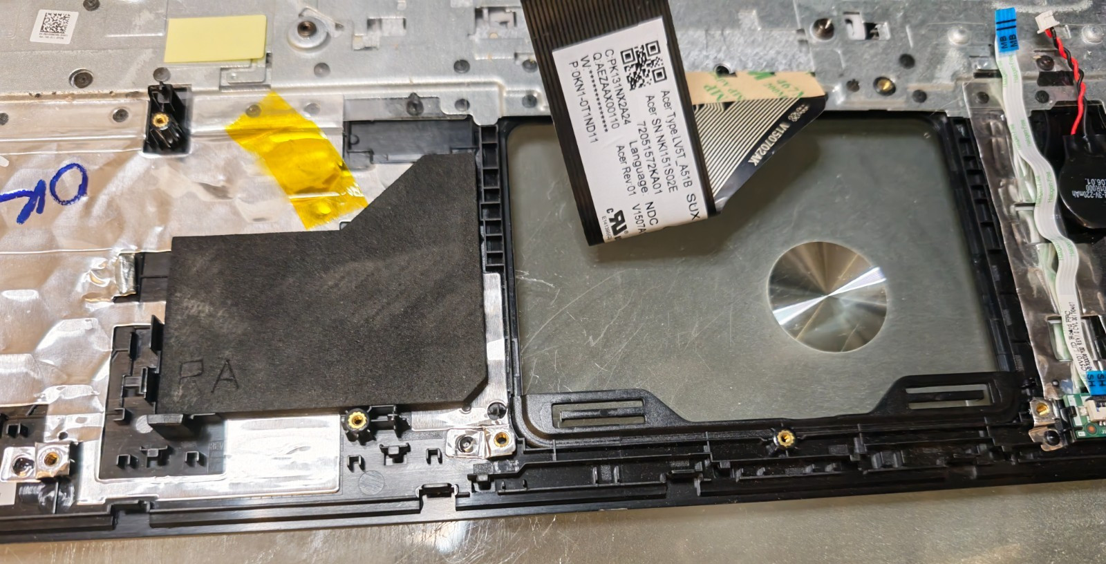 ACER A515-51 A515-41 A615-51 TOP BODY PALMREST AM20X000100 #