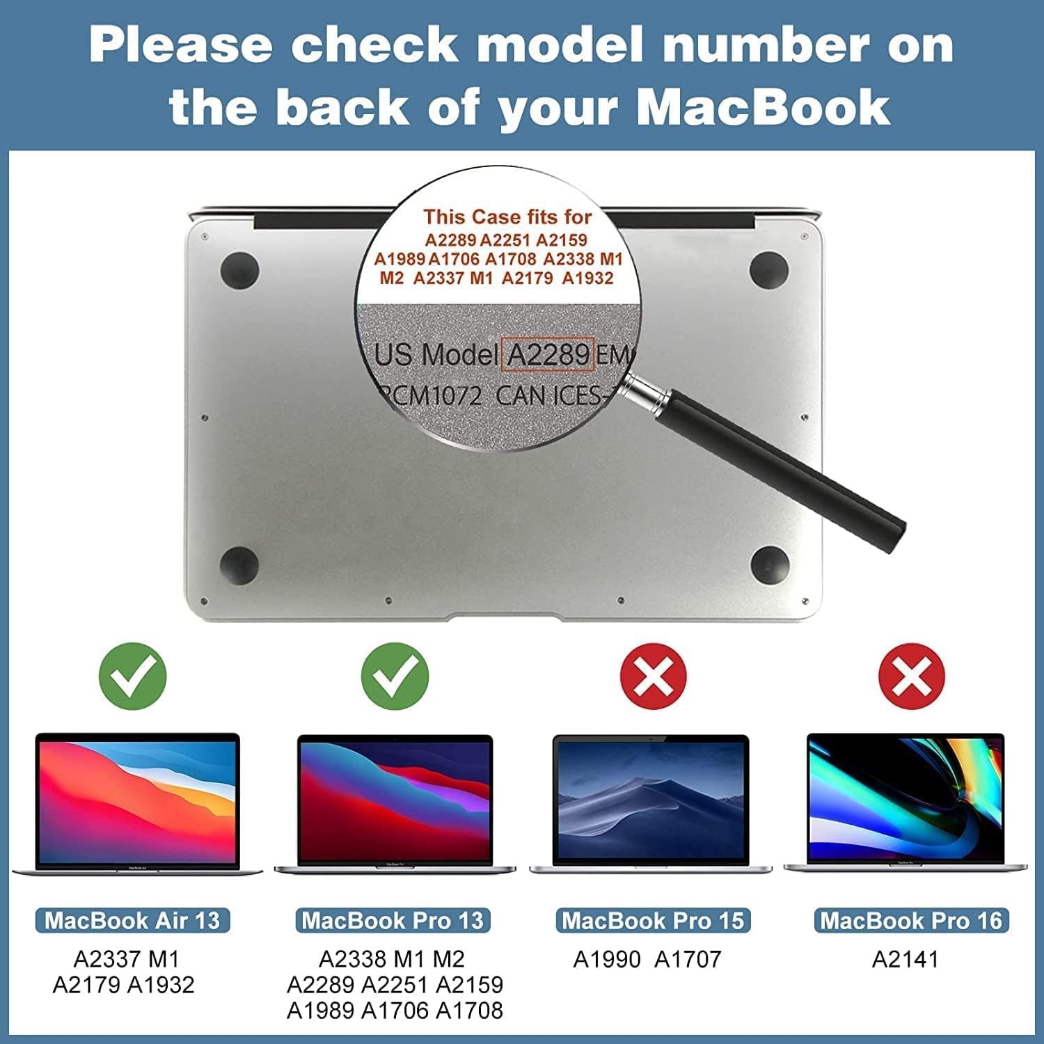 Ultra Thin Anti-Scratch Screen Protector for MacBook Pro 13.3 Inch 2020 – 2 Pack