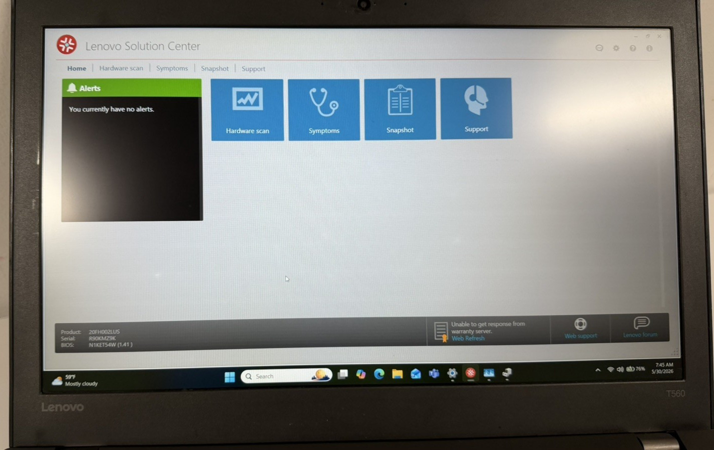 Lenovo ThinkPad T560 i7-6600U 24GB RAM 256GB SSD 15.6″ FHD Windows 11 Pro
