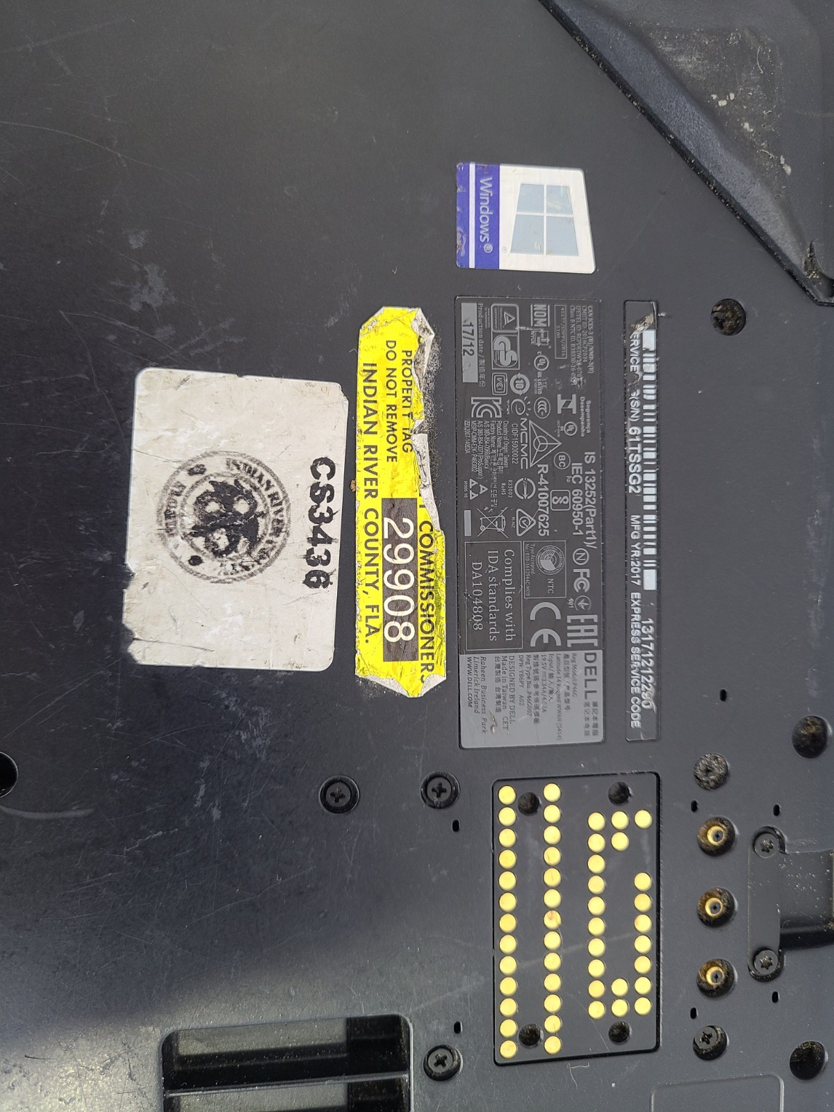 Lot Of 2 For Parts Dell Latitude 5414 Rugged 14″ i5-6300U 2.40GHz 8GB RAM No SSD