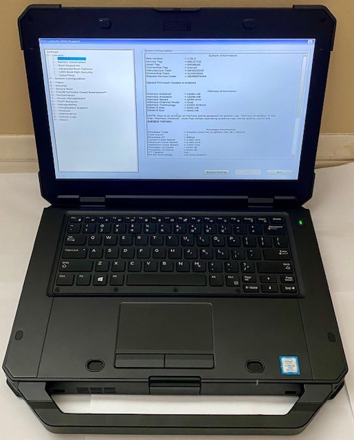 Dell Latitude 5424 Rugged 14″ FHD Core i5-8350U 16GB RAM 512GB SSD Graphics 620