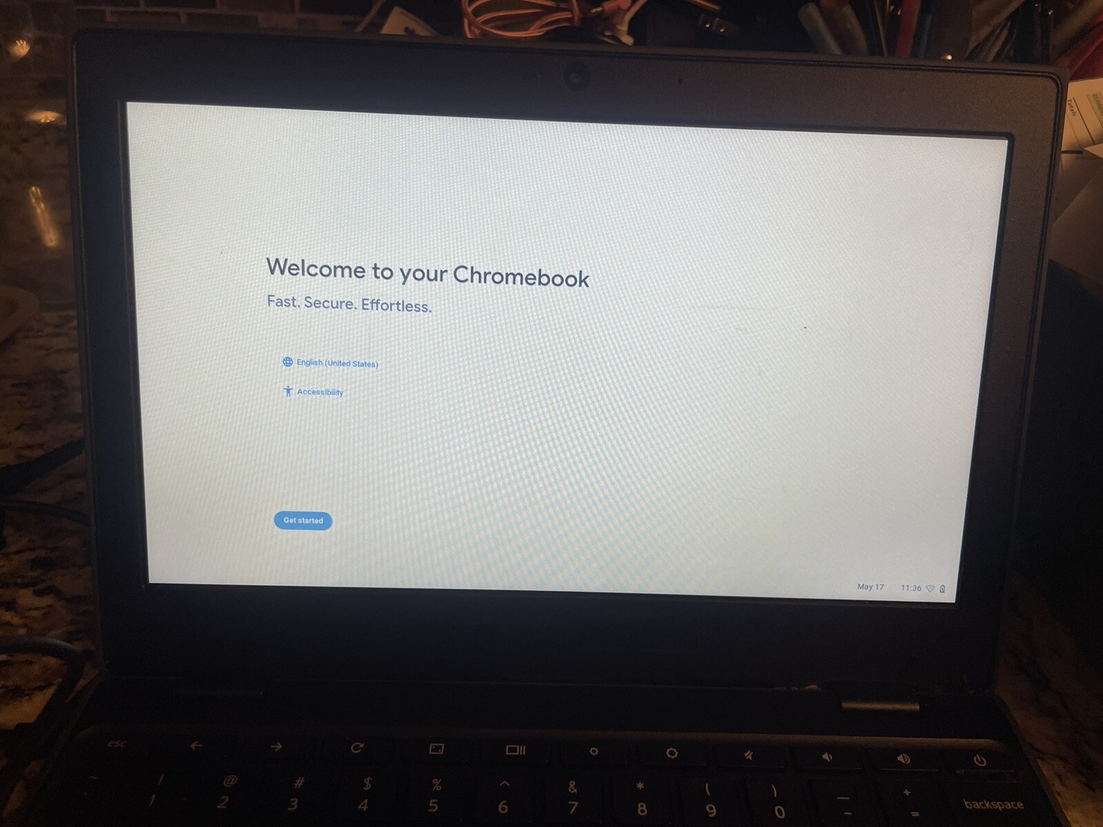 Lenovo 81QB0000US 100E Chromebook 2nd Gen 11.6in. MTK8173C 32GB SSD wifi