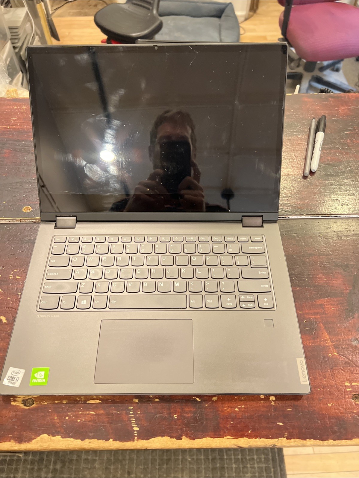 LENOVO IDEAPAD FLEX-14IML 14” I7-10510U 4GB RAM Parts Or Repair
