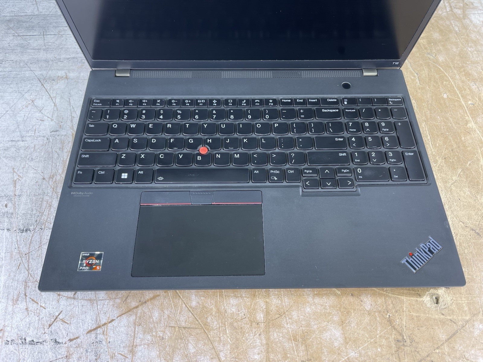 LENOVO THINKPAD T16 GEN 1 RYZEN 5 6650U @ 2.90 GHz, 16GB RAM, NO HDD/OS