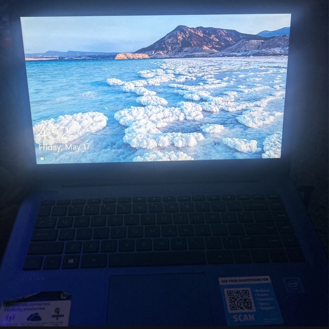 HP Stream 14-CF2111WM 14” (64GB eMMC Intel Celeron N4120 4GB RAM) Laptop – Blue
