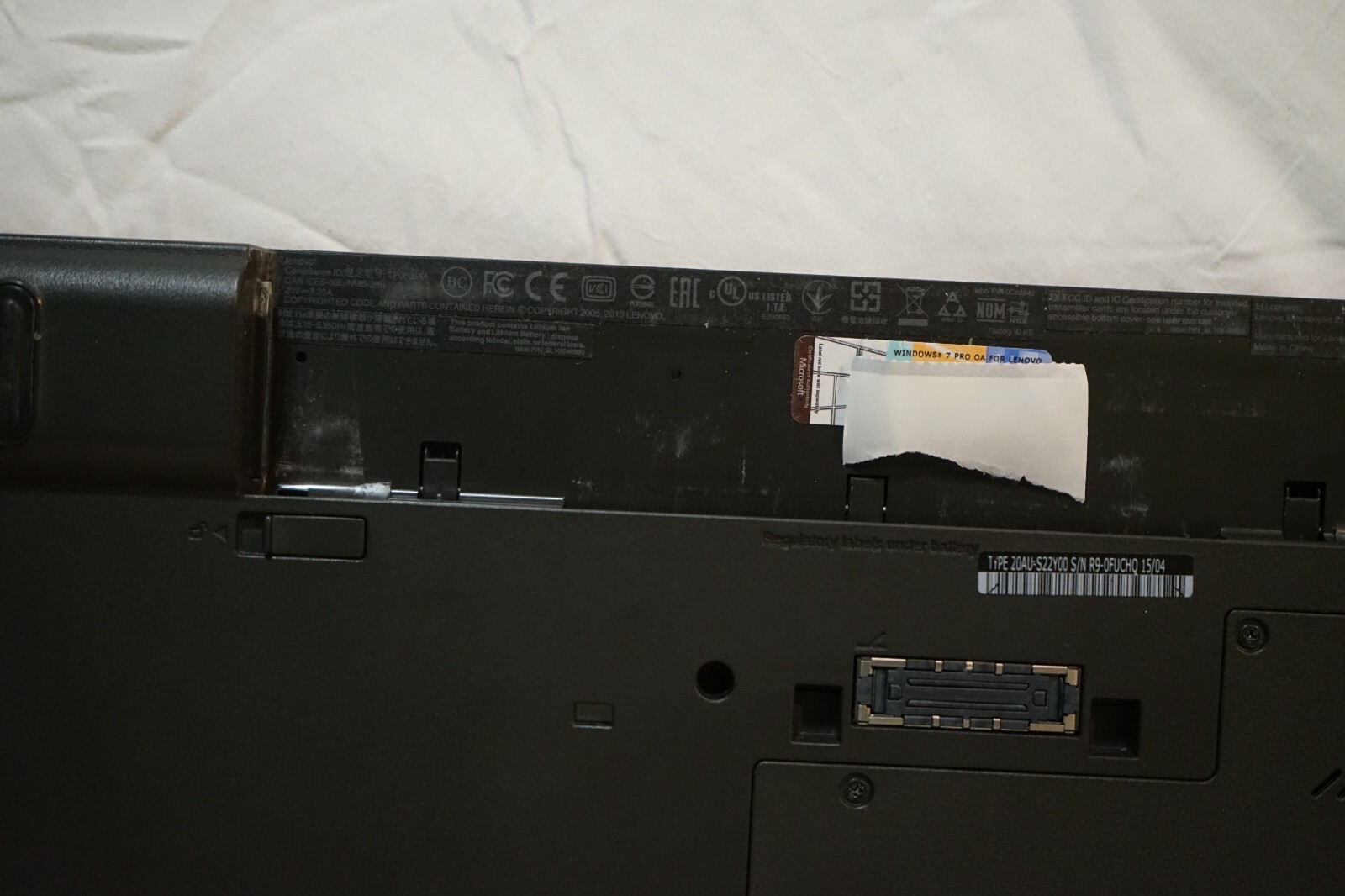 ^ Lenovo ThinkPad L540 i7-4712MQ @ 2.3GHz 15.6″ 4GB Ram No HD #C1253