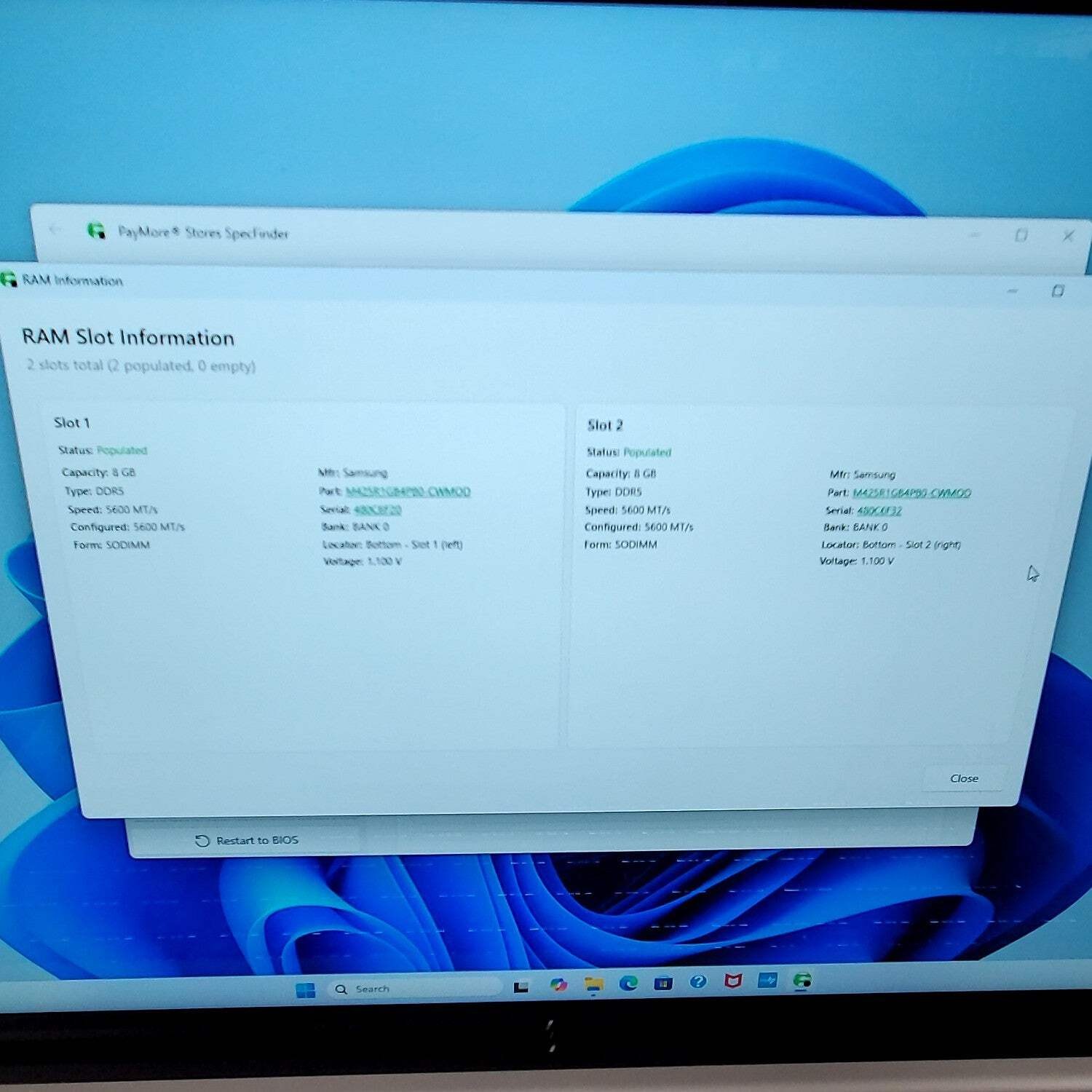 HP Envy 17″ Core Ultra 7 155H 1.4GHz 16GB RAM 1TB SSD READ