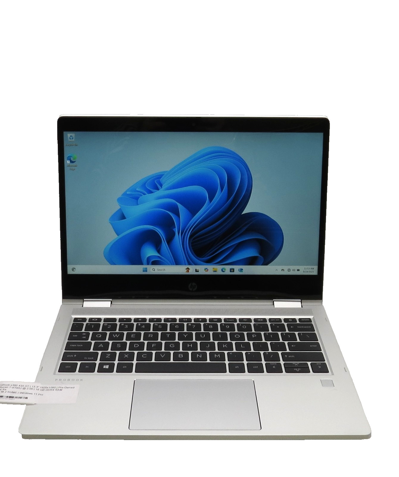 HP ProBook x360 435 G7 | Ryzen 7-4700U | 16GB RAM | 256GB SSD | WIN 11 PRO
