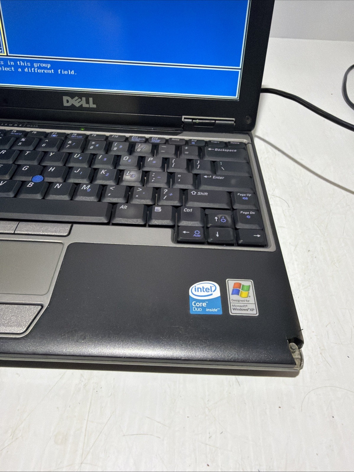 Dell Latitude D430 12″ Laptop Core 2 Duo 2gb Ram No Drives Boots Bios NO P/S