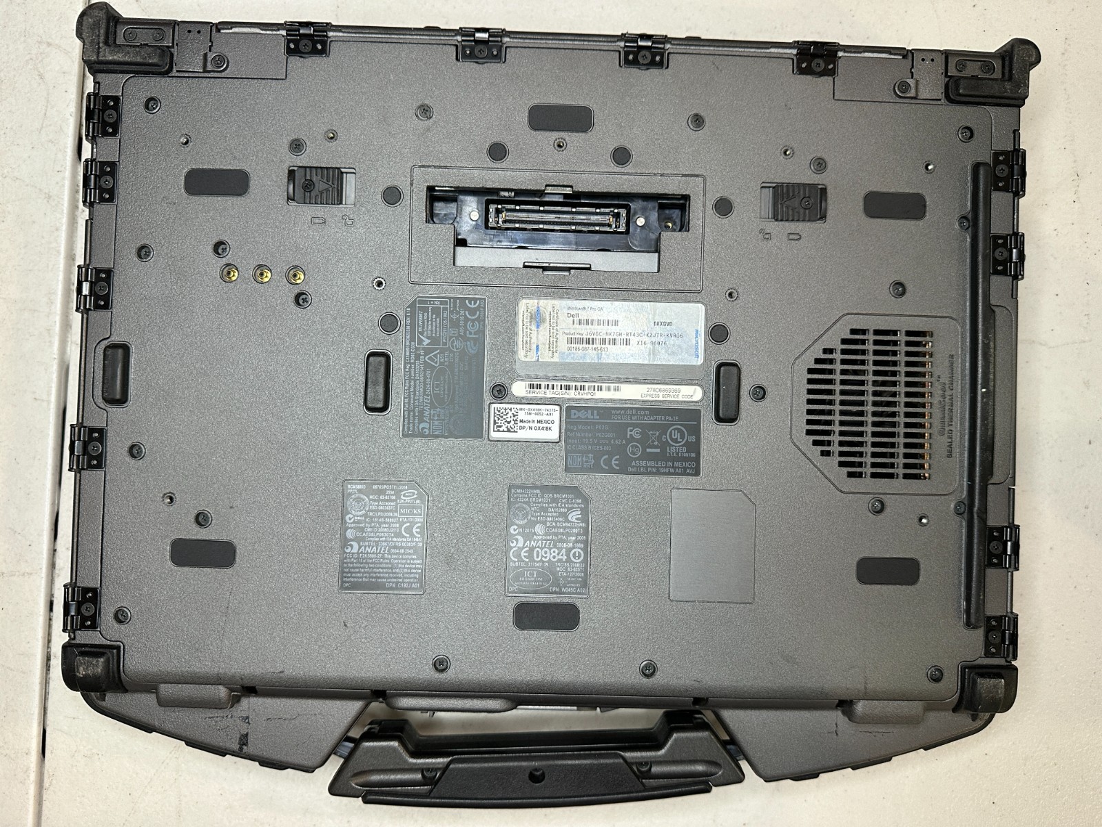 Dell Latitude E6400 XFR Military Laptop P8700 3GB RAM NO DRIVE/BATT/AC #04