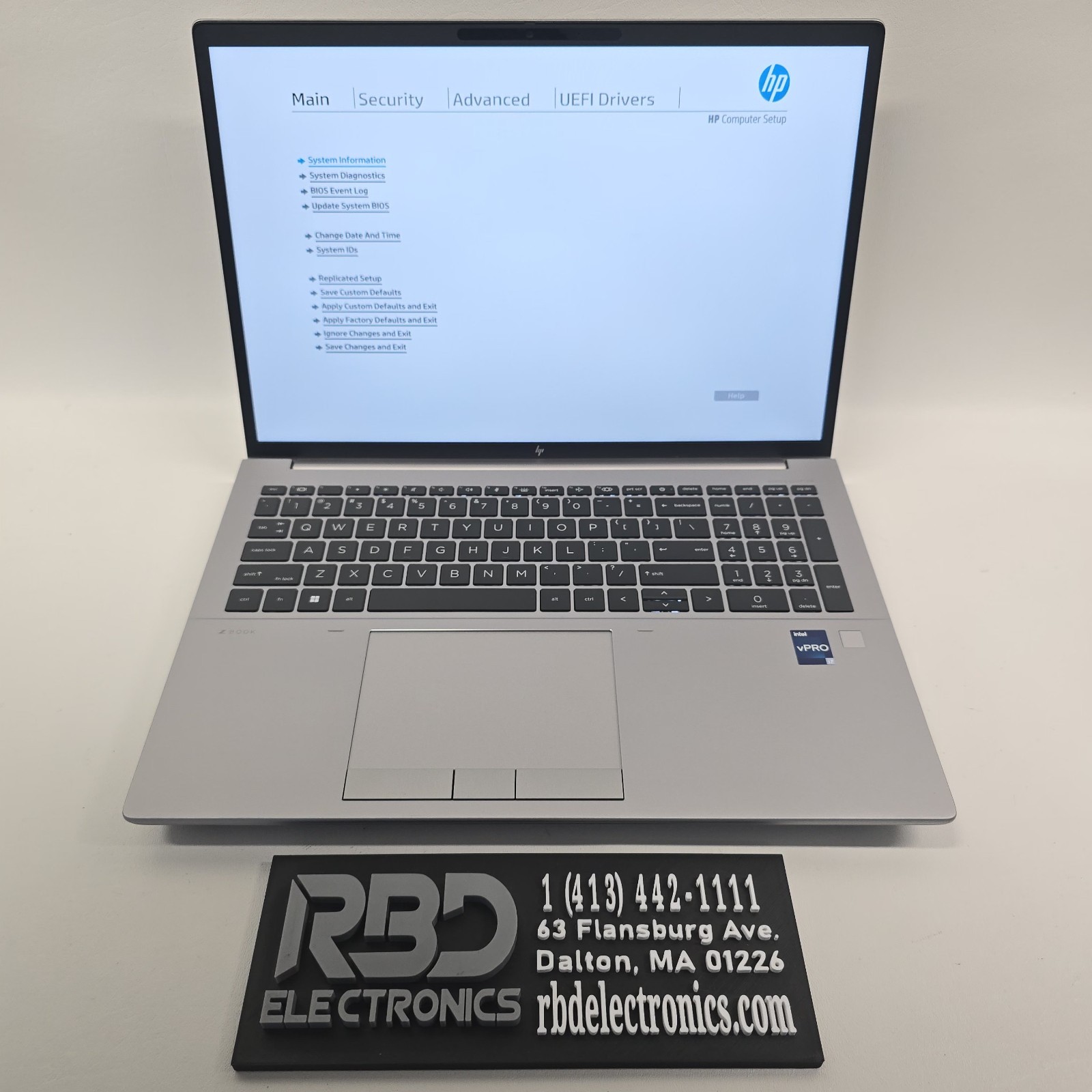 HP ZBook Fury 16 G9 FHD+ I7-12850HX 32GB 512 RTX A3000 12GB NO OS/AC