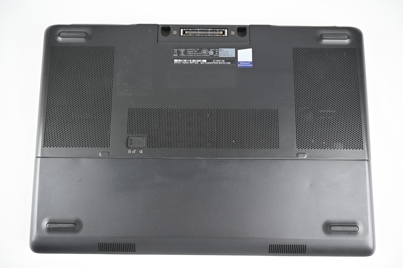 Dell Precision 7520 Laptop Quadro M2200 Xeon E3-1535Mv6 8GB 256GB M.2 W11P