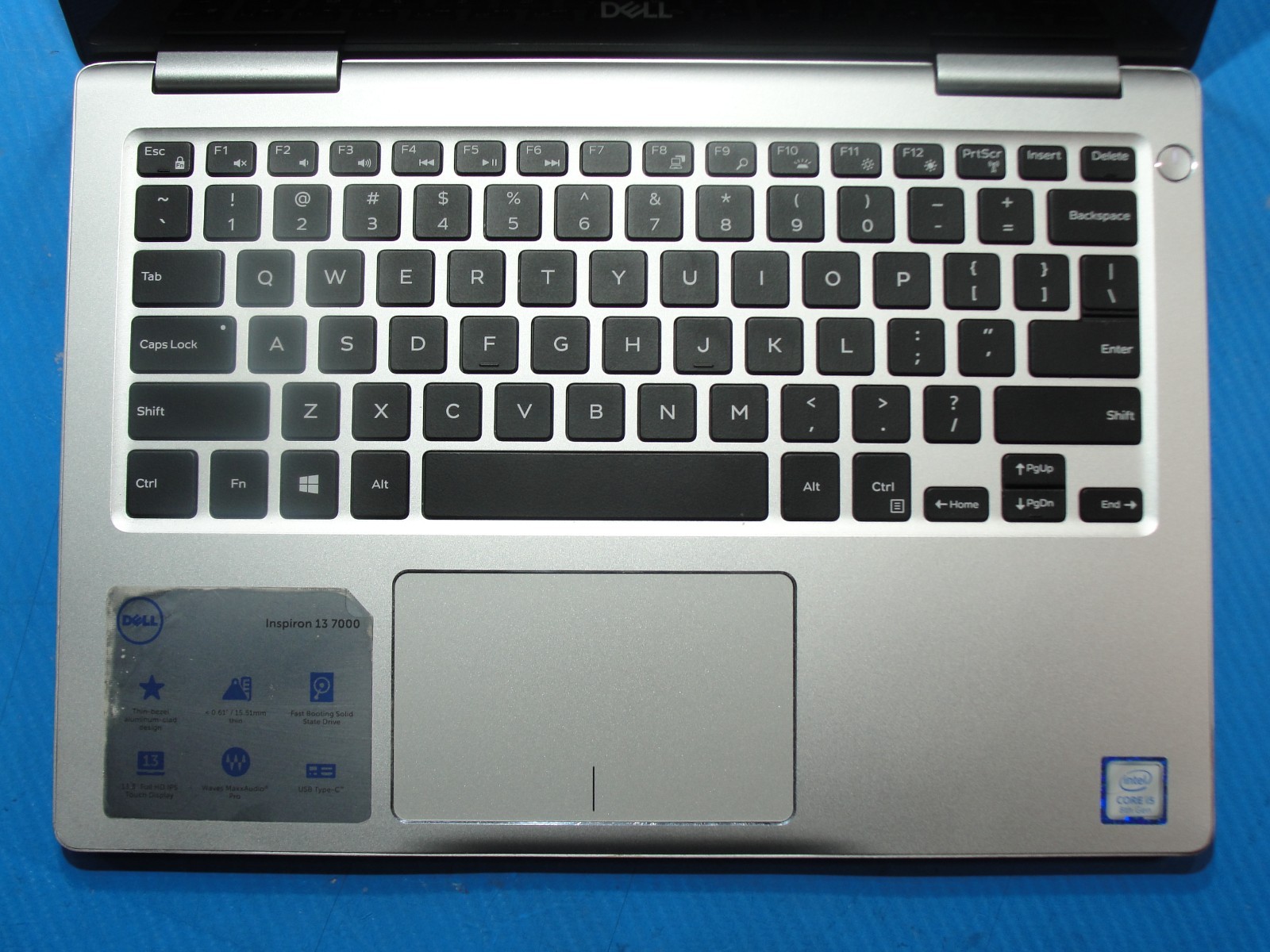 Dell Inspiron 7370 13.3”FHD TOUCH Core i5-8250U 1.6GHz 8GB RAM 256GB SSD+Charger