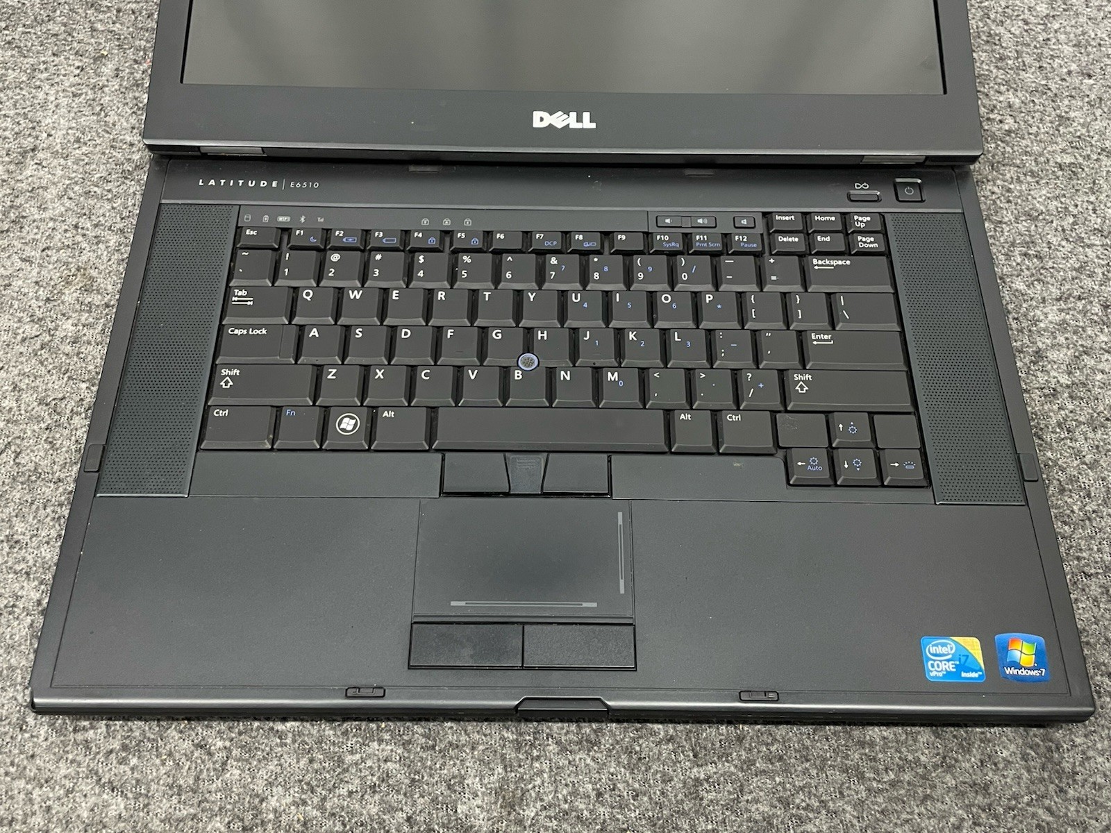 DELL Latitude E6510 NO RAM 256GB HDD – UNK CPU -BROKEN SCREEN – PARTS OR REPAIR