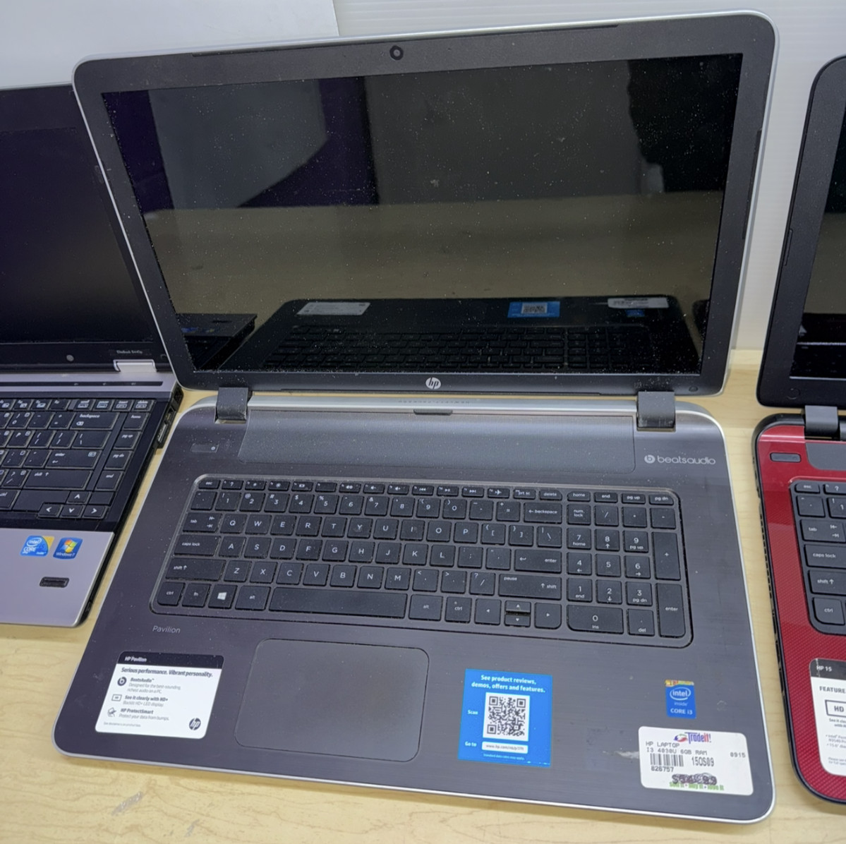 Lot of 4 HP Laptops (PARTS/REPAIR)