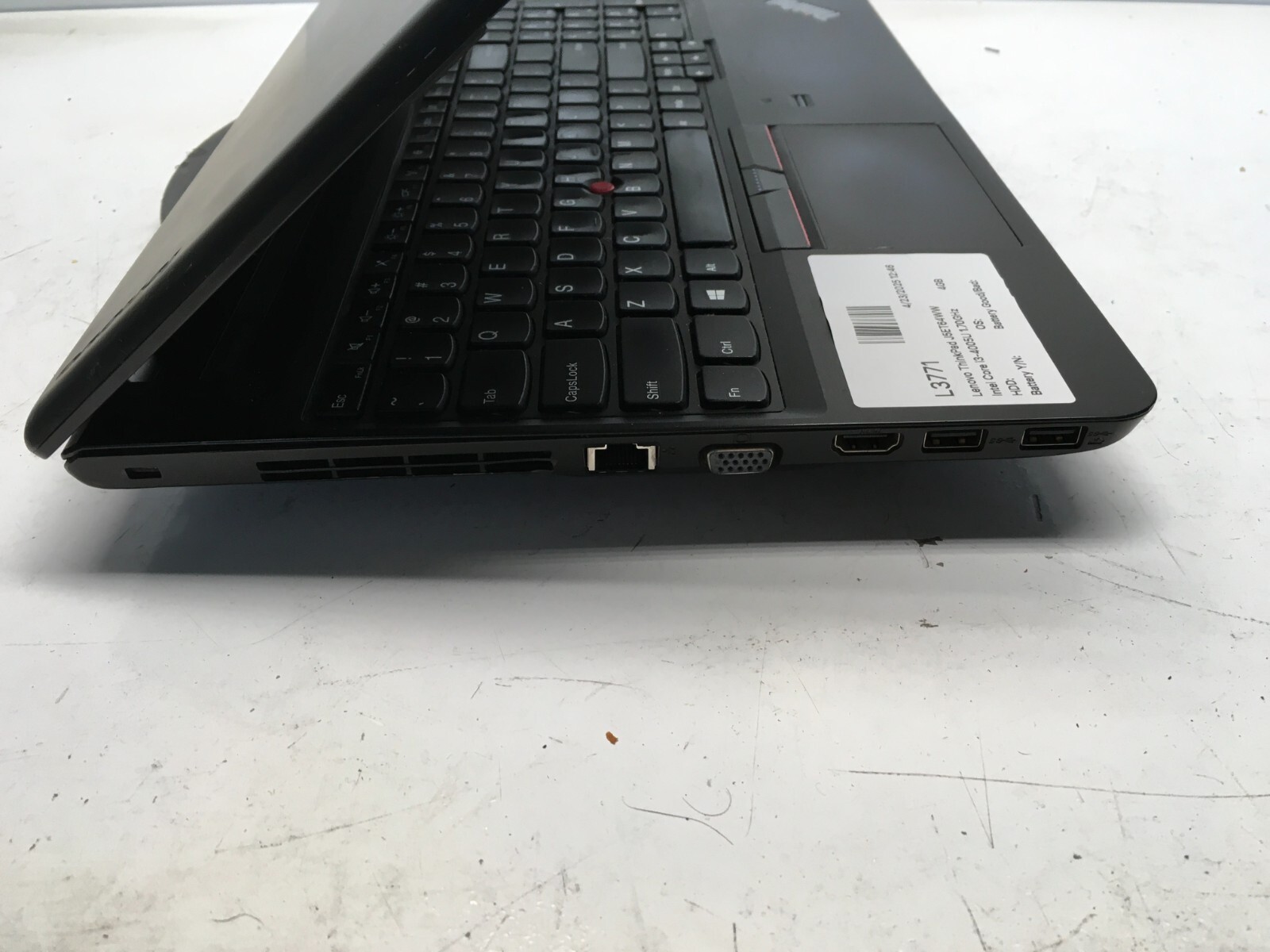 Lenovo ThinkPad G50-80 Intel Core i3-4005U 1.70GHz 4GB NO HDD