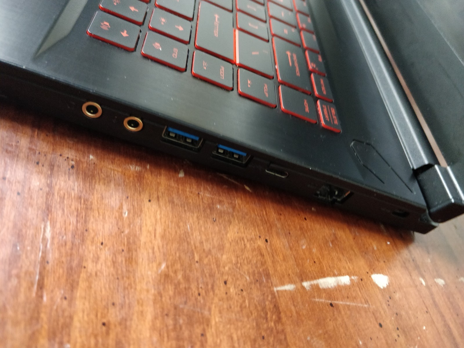 MSI Thin GF63 INTEL CORE I7-10750H@2.60GHz 8GB RAM GTX 1650 NO DRIVE PARTS 9032