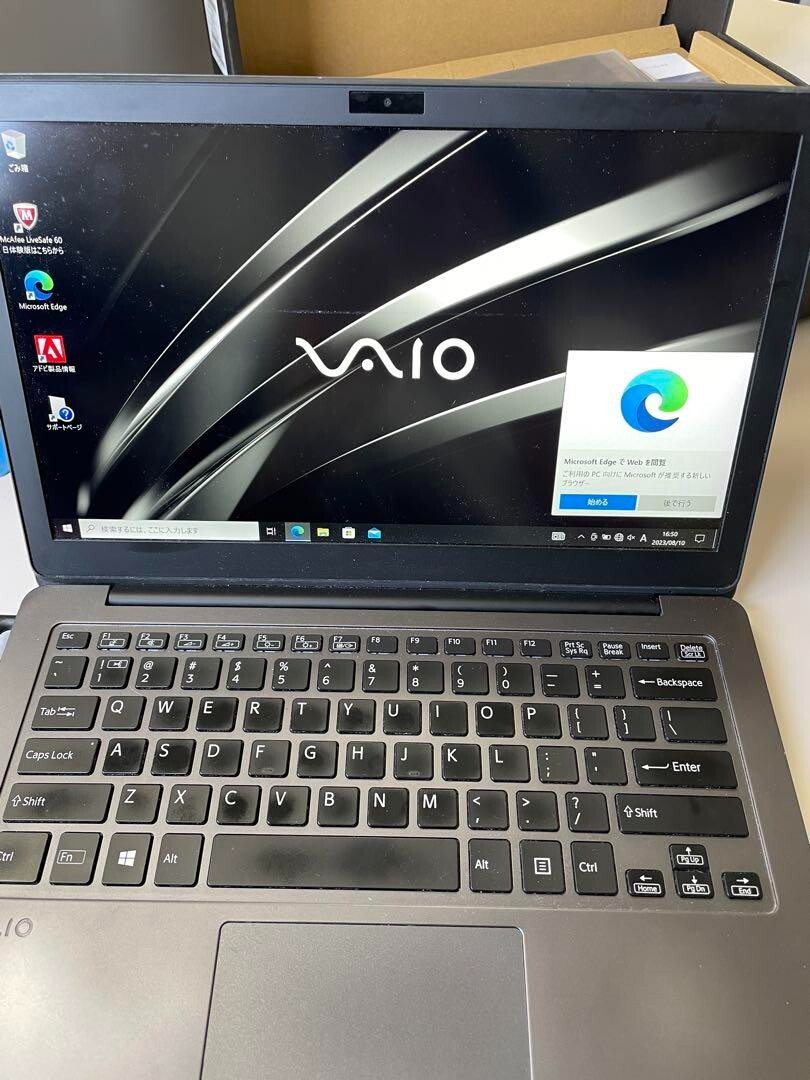 Sony Vaio Z VJZ1311BDL1B Clamshell Type Laptop PC RAM:16GB SSD:256GB i7-6567U