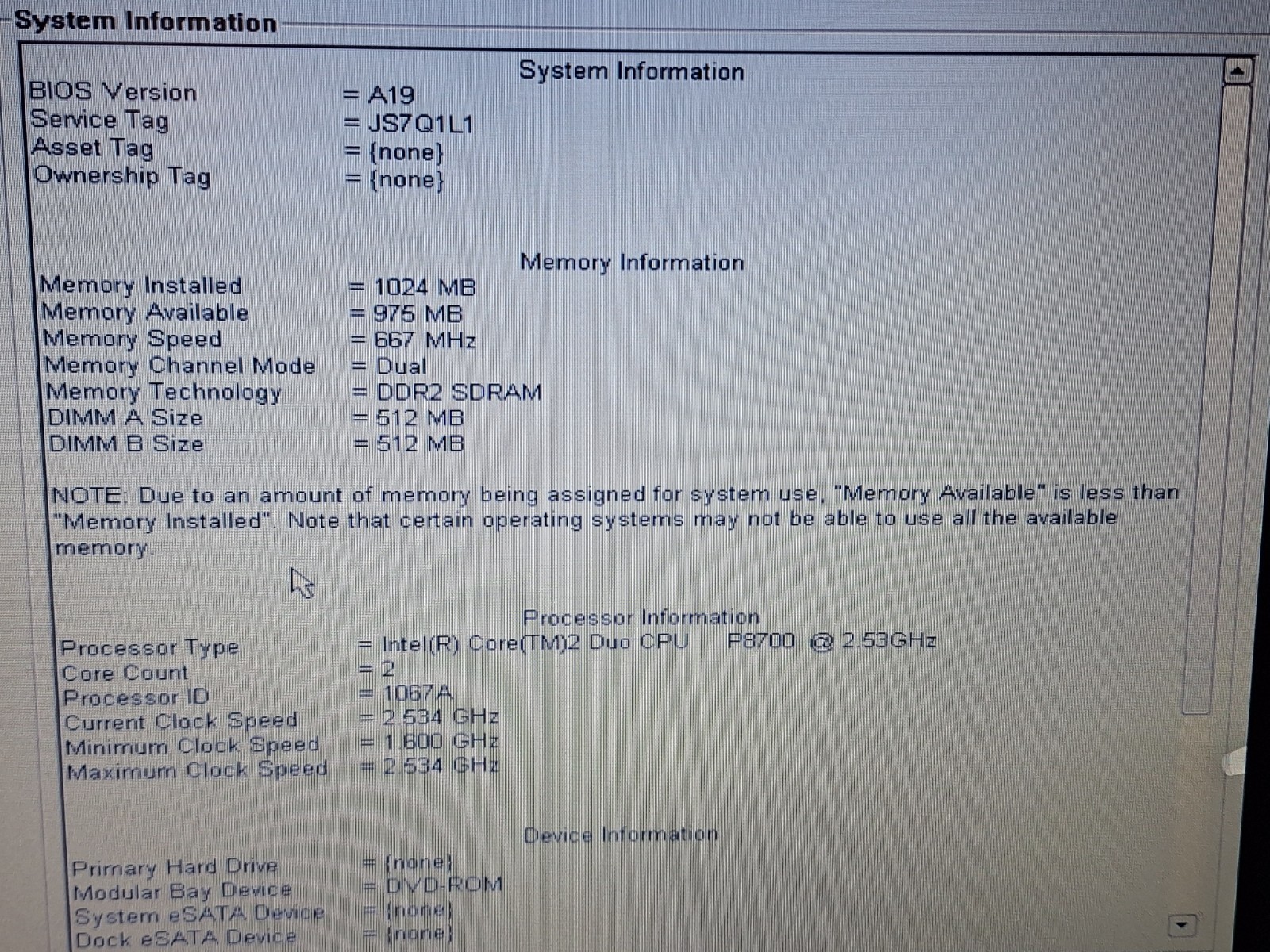 Dell Latitude E6400 Laptop PC Intel Core2 2.53GHz Builders Special #4 Parts Only