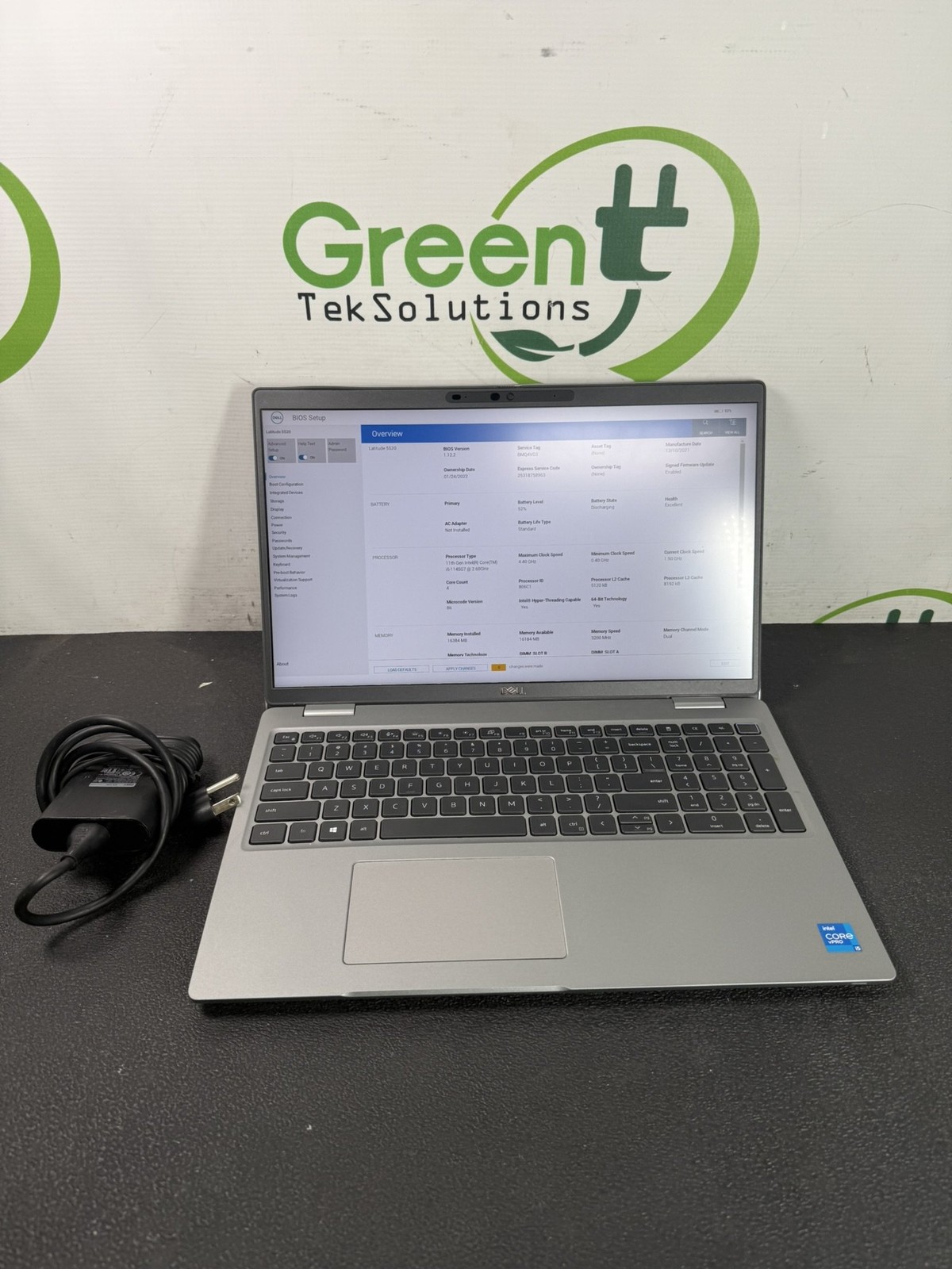 Dell Latitude 5520 15.6″ i5-1145G7 2.6GHz 16GB DDR4 256GB M.2 Laptop W11 Pro