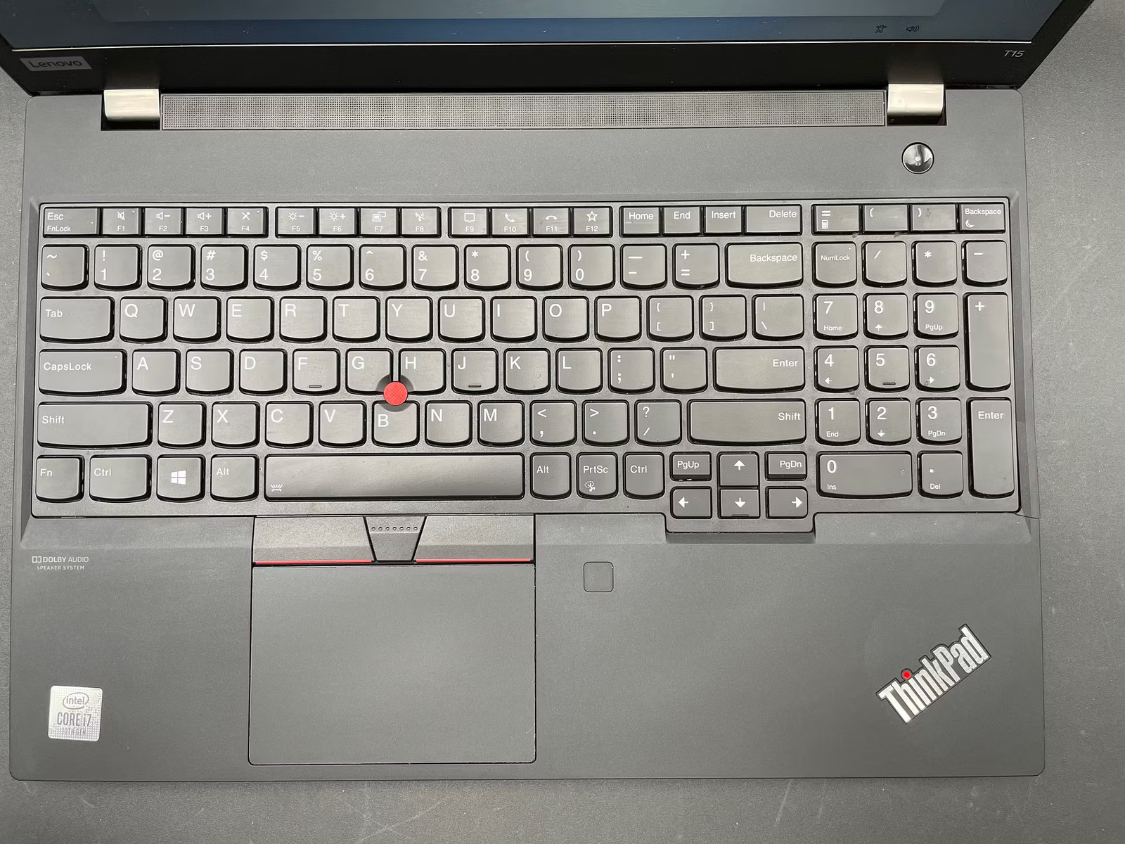 Lenovo ThinkPad T15 Gen 1 Used 15.5″ (i7-10510U-8GB-256GB NVMe)