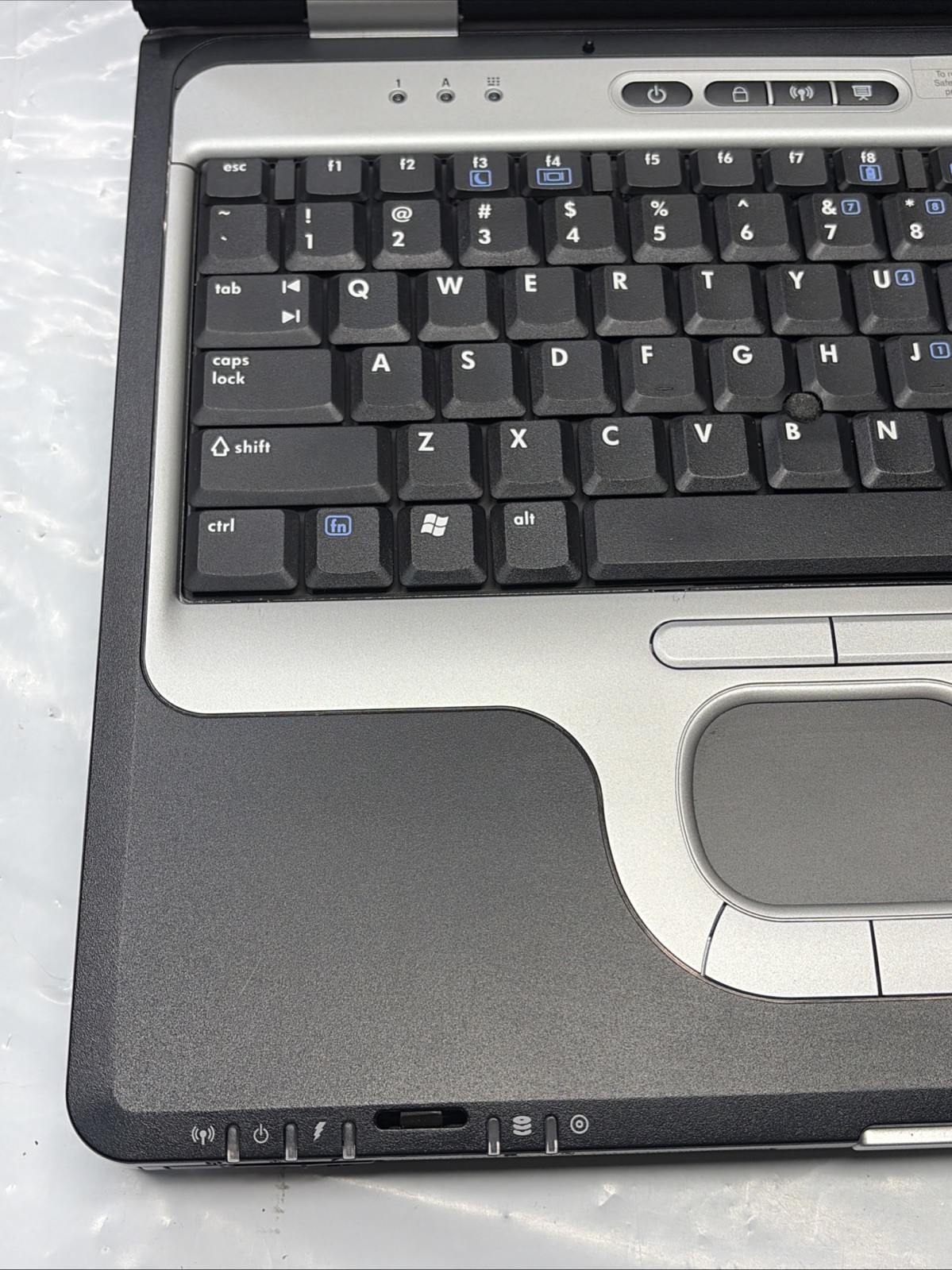 HP Compaq nc6000 Anatel T60M283.00 for Parts Or Repair, untested AS-IS condition
