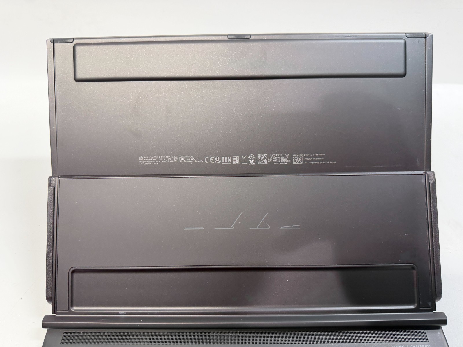 HP Dragonfly Folio G3 2n1 i7-1255U 16GB RAM 1TB SSD Win11Pro w/AC