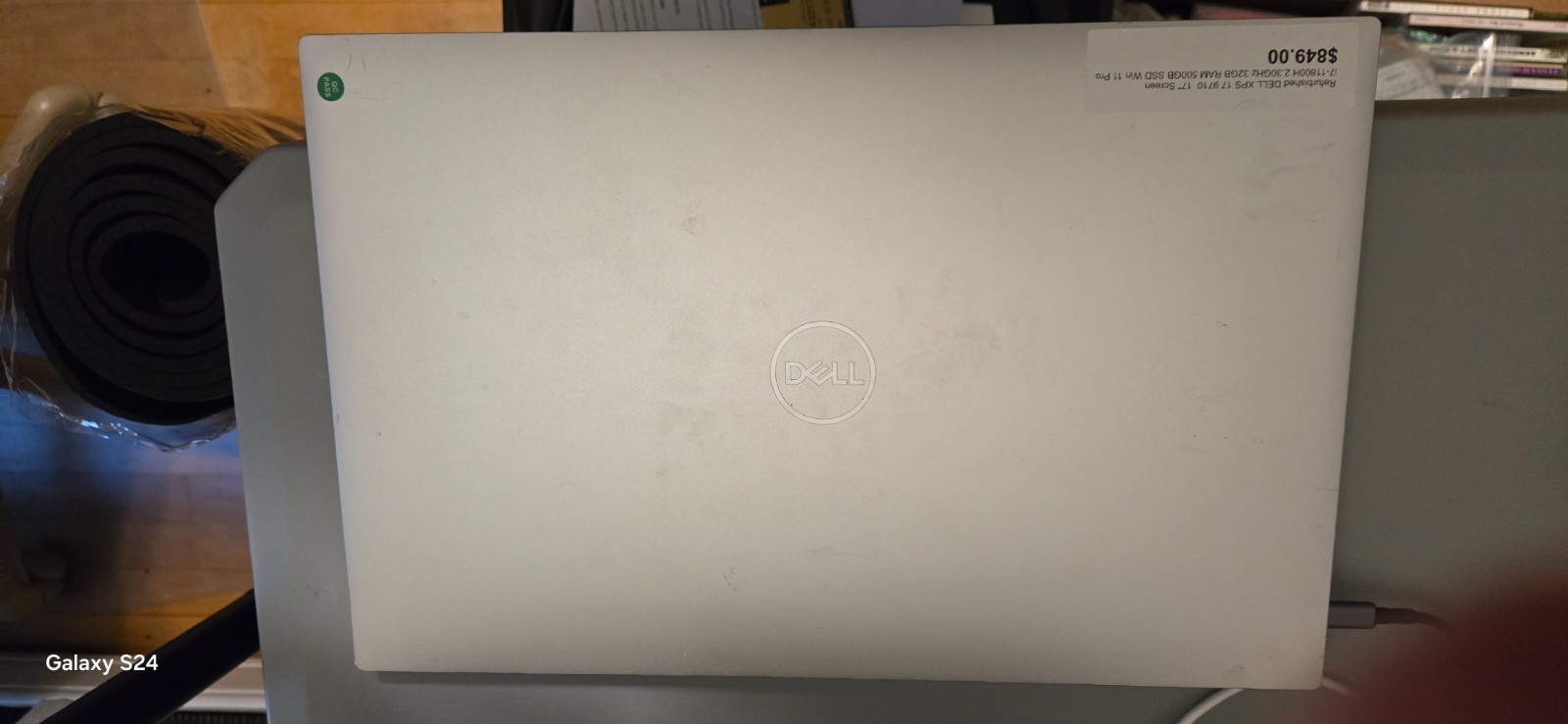 Dell XPS 17 9710 Silver FHD+ i7-11800H 2.30GHz 16GB 512GB SSD Very Good