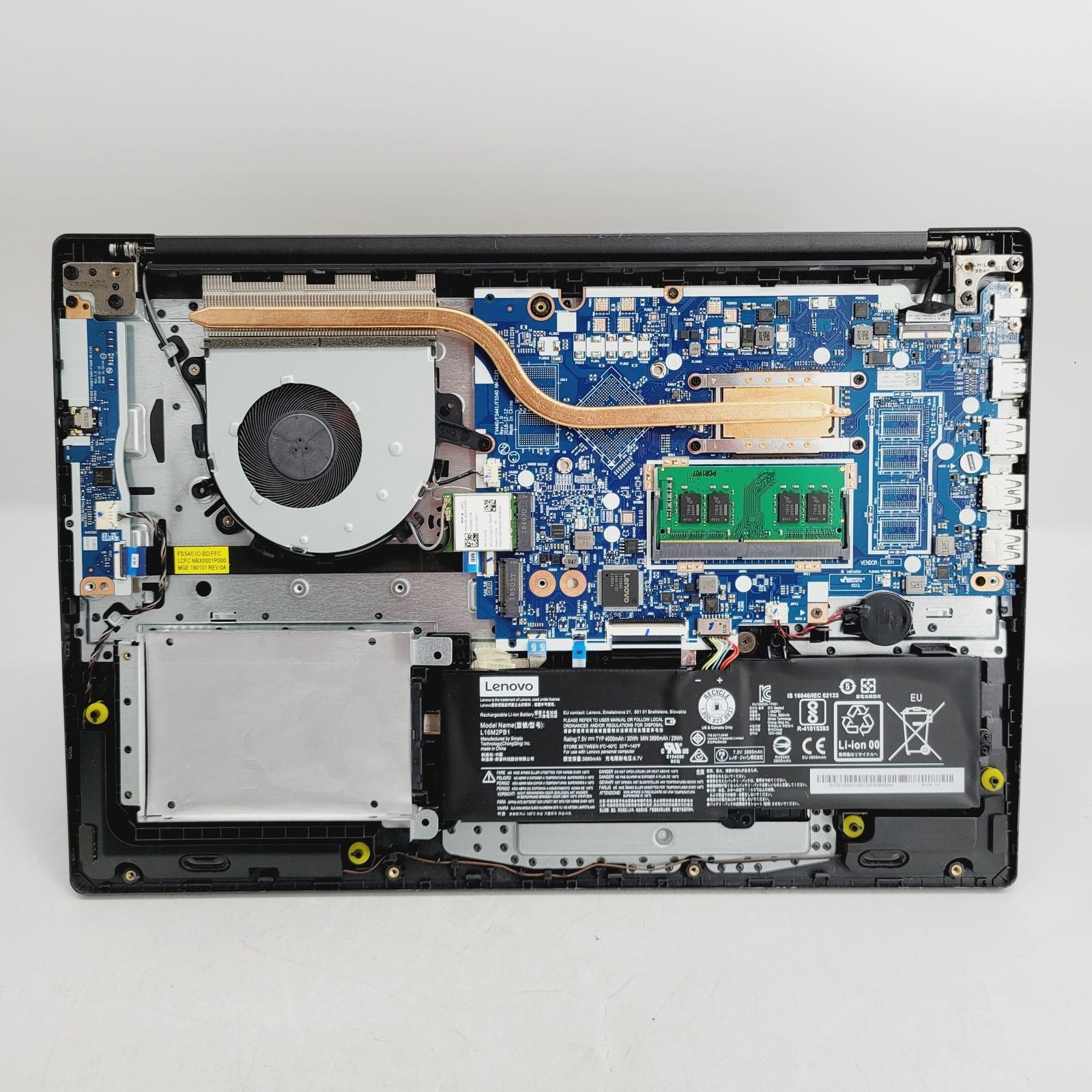 Lenovo IdeaPad 81MV Pentium Gold 8GB RAM No HDD 15.6″ Boot to Bios